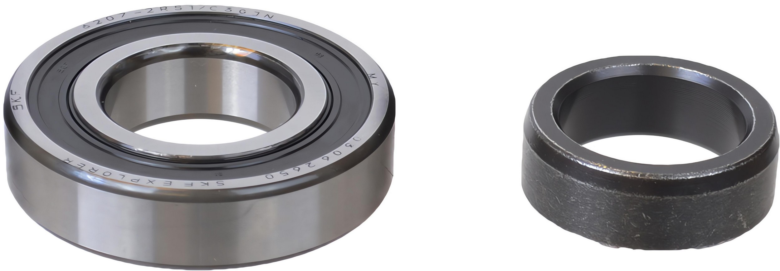 SKF Rear Wheel Bearing with Locking Ring Kit GRW167-R