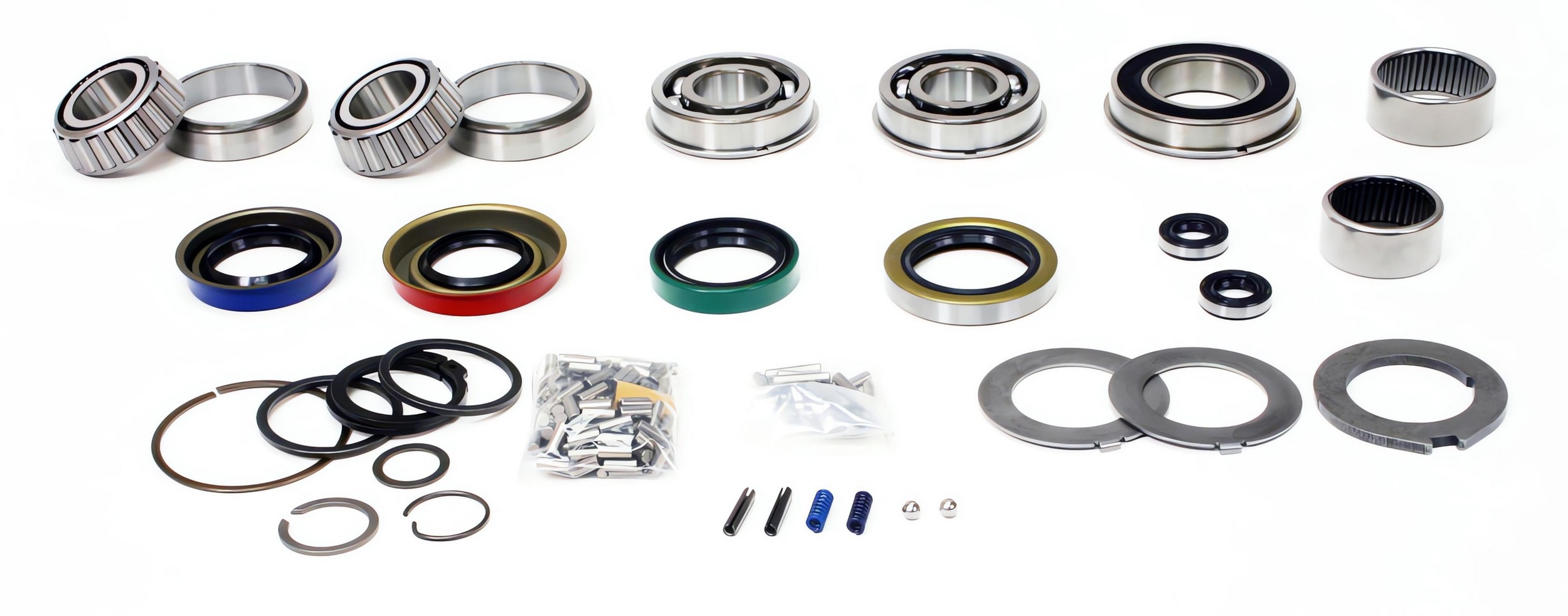 SKF NP205 Transfer Case Seals Bearings Rebuild Overhaul Kit STCK205-GDM4