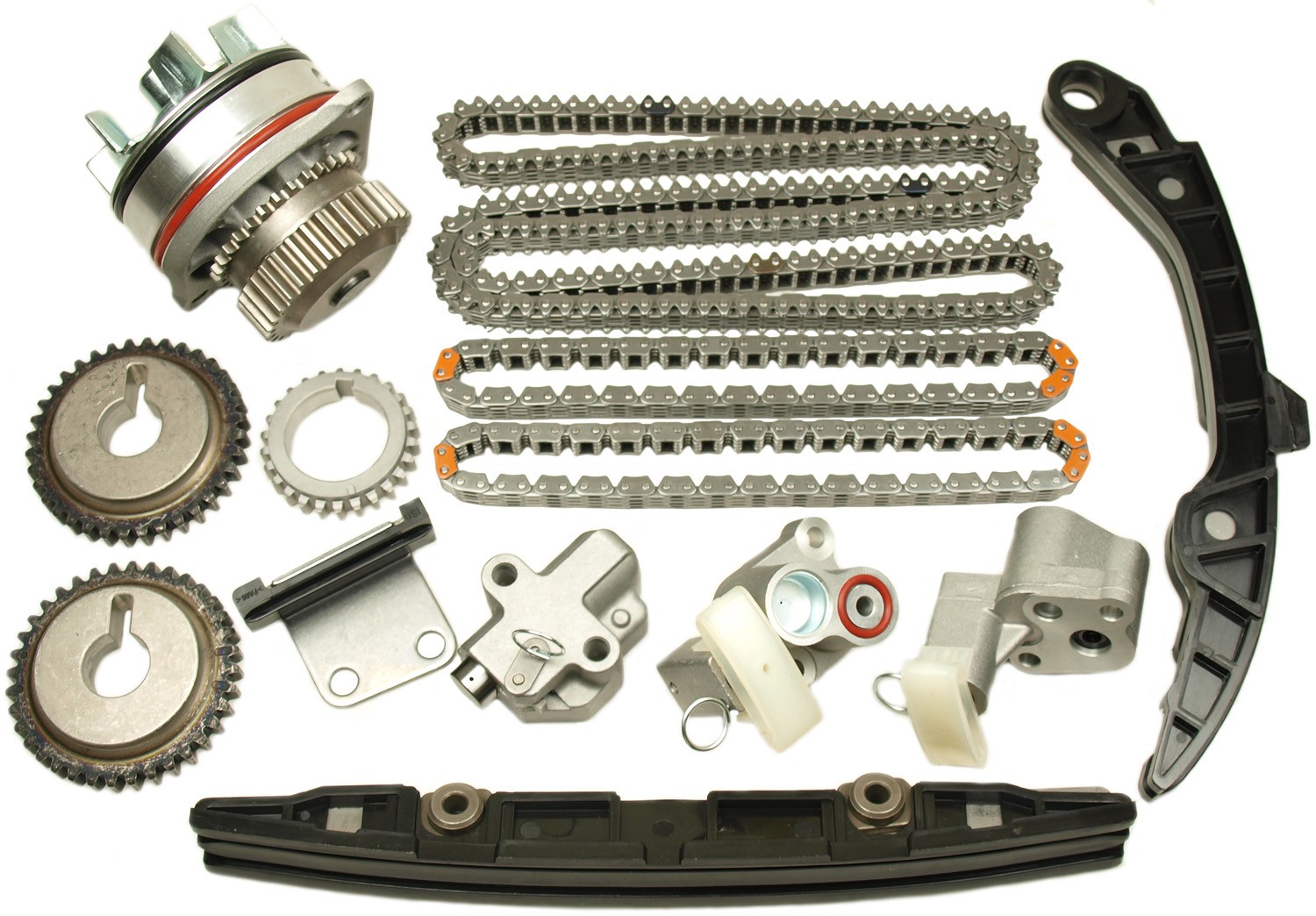 Engine Timing Chain Kit With Water Pump