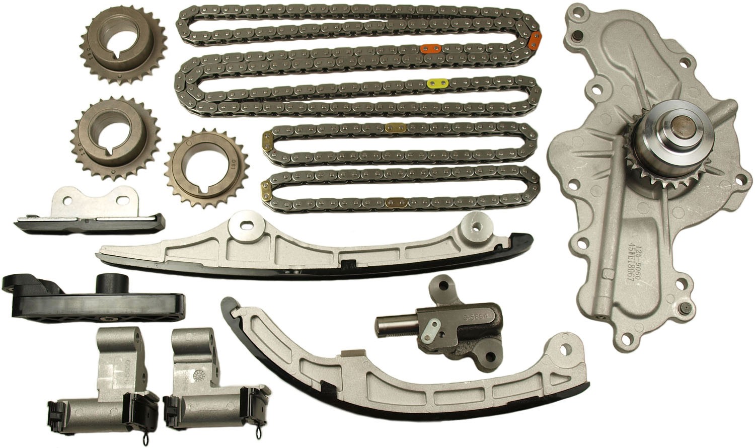 Engine Timing Chain Kit With Water Pump