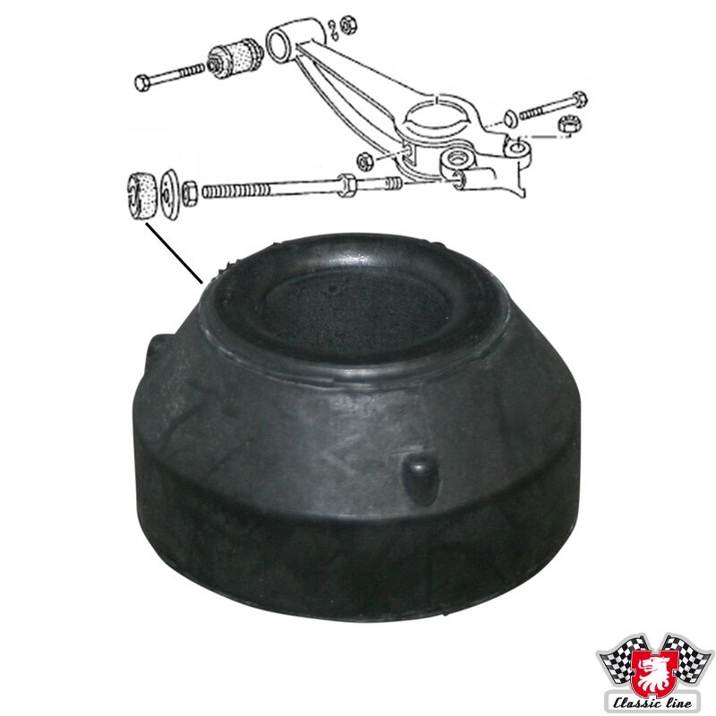 Control Arm Bushing : Front, Left/ Rear