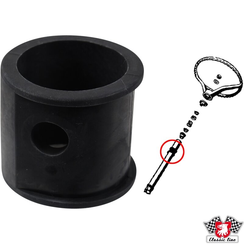 Steering Column Mount : Rubber : Upper