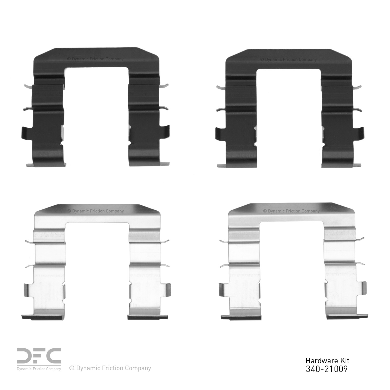 DISC BRAKE HARDWARE KIT