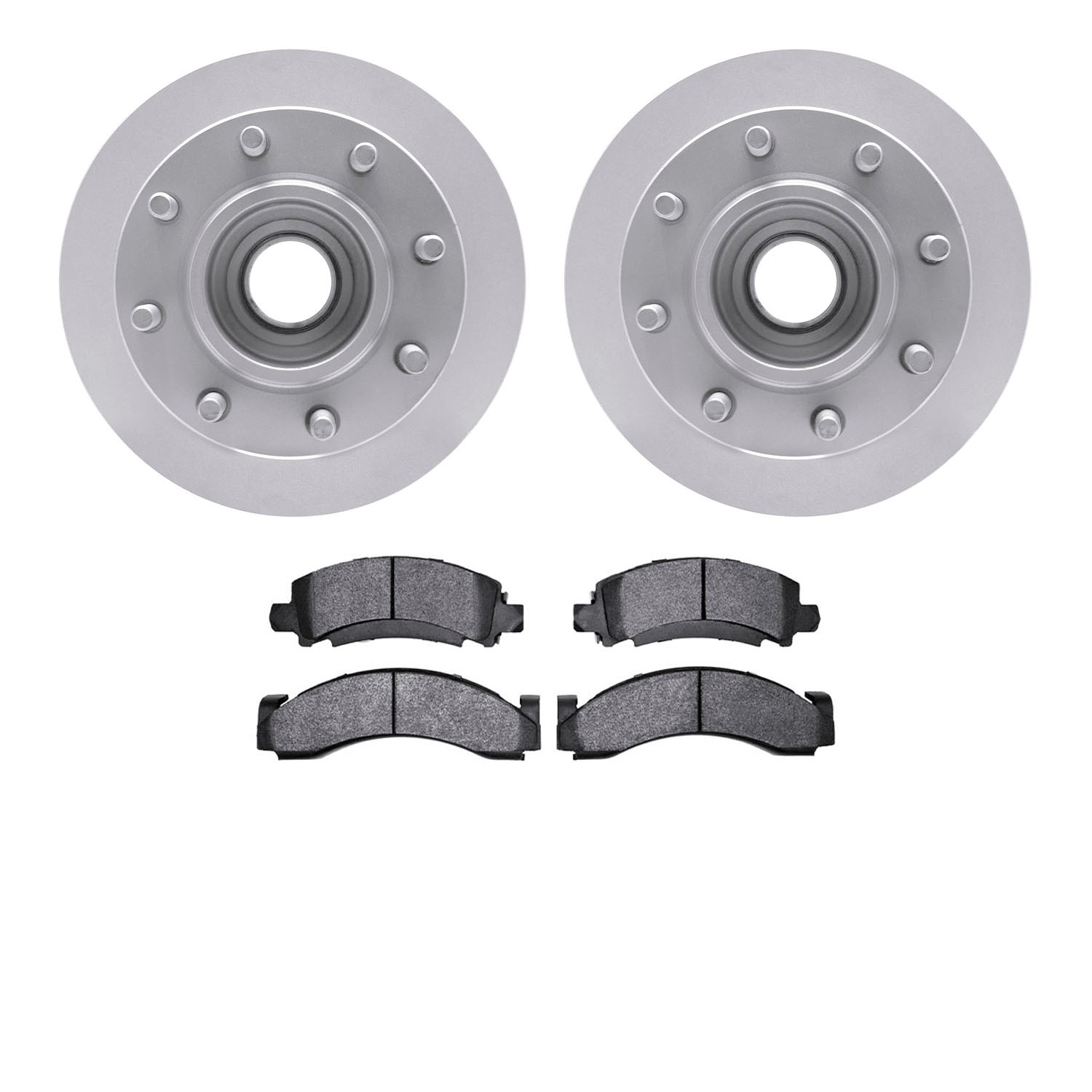 DFC GEOSPEC Coated Rotor- HD Brake Pad