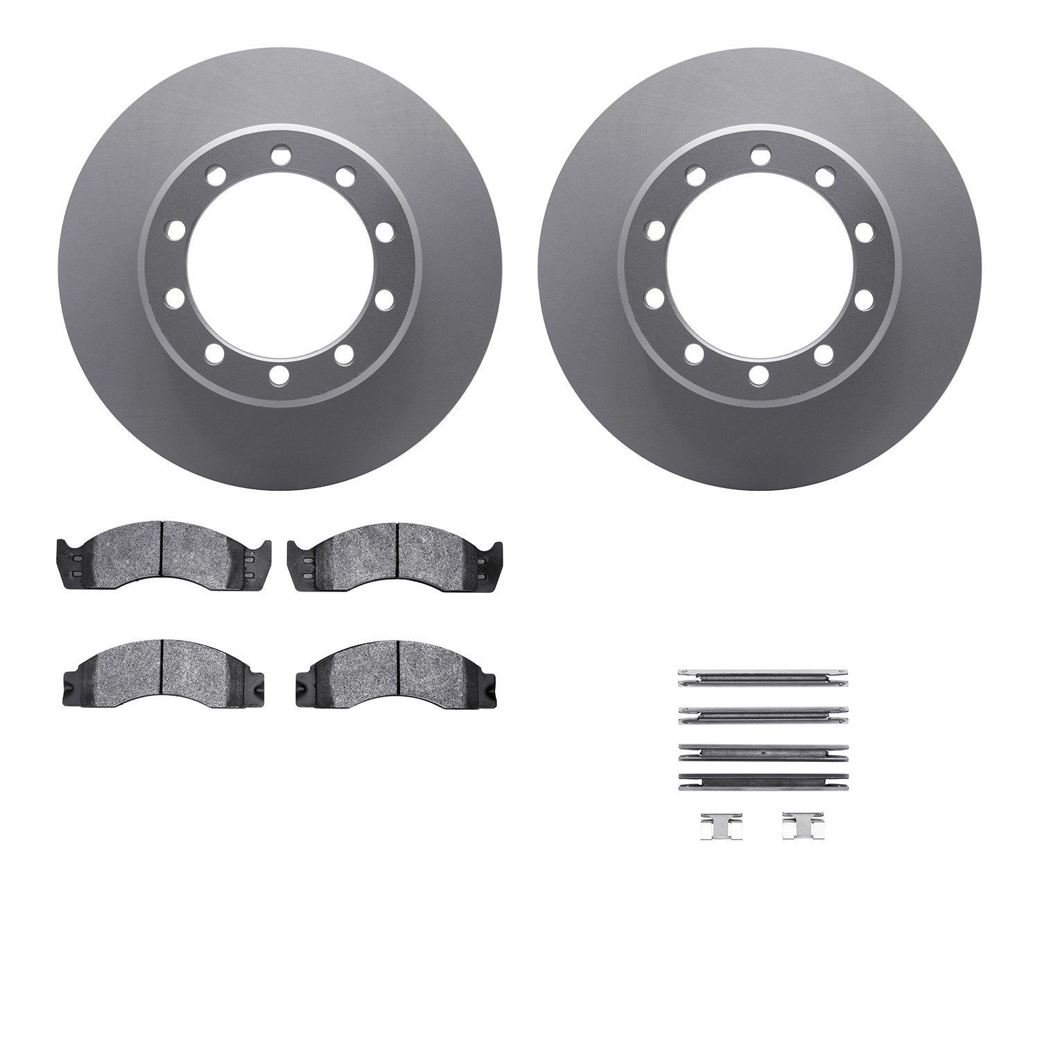 GEOSPEC ROTORS WITH HEAVY DUTY PADS