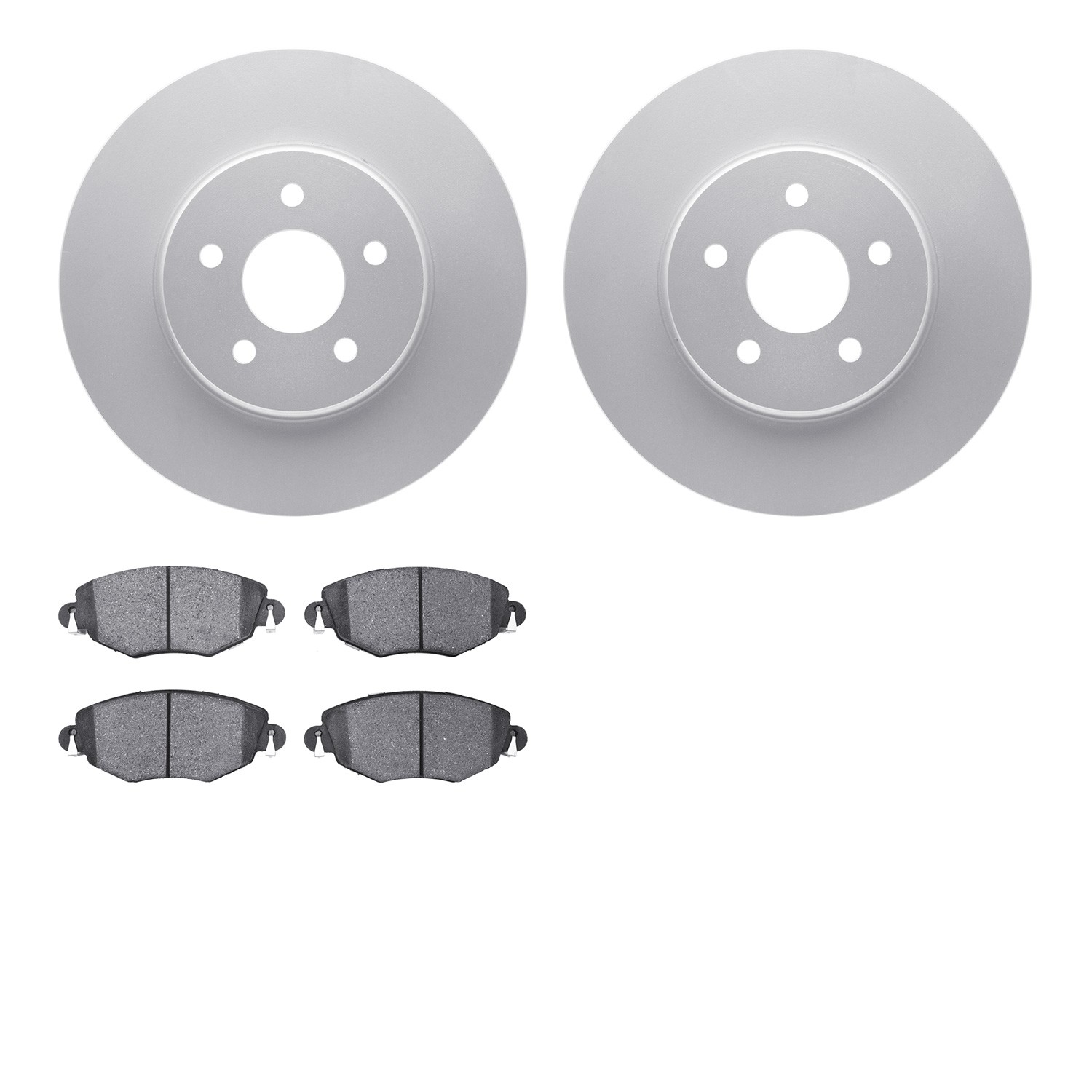 DFC GEOSPEC Rotors with 3000 Ceramic Brake Pads
