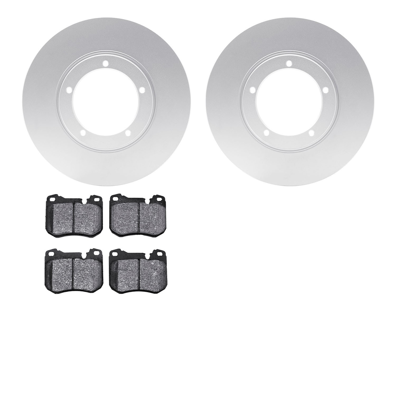 DFC GEOSPEC Rotors with 5000 Brake Pads