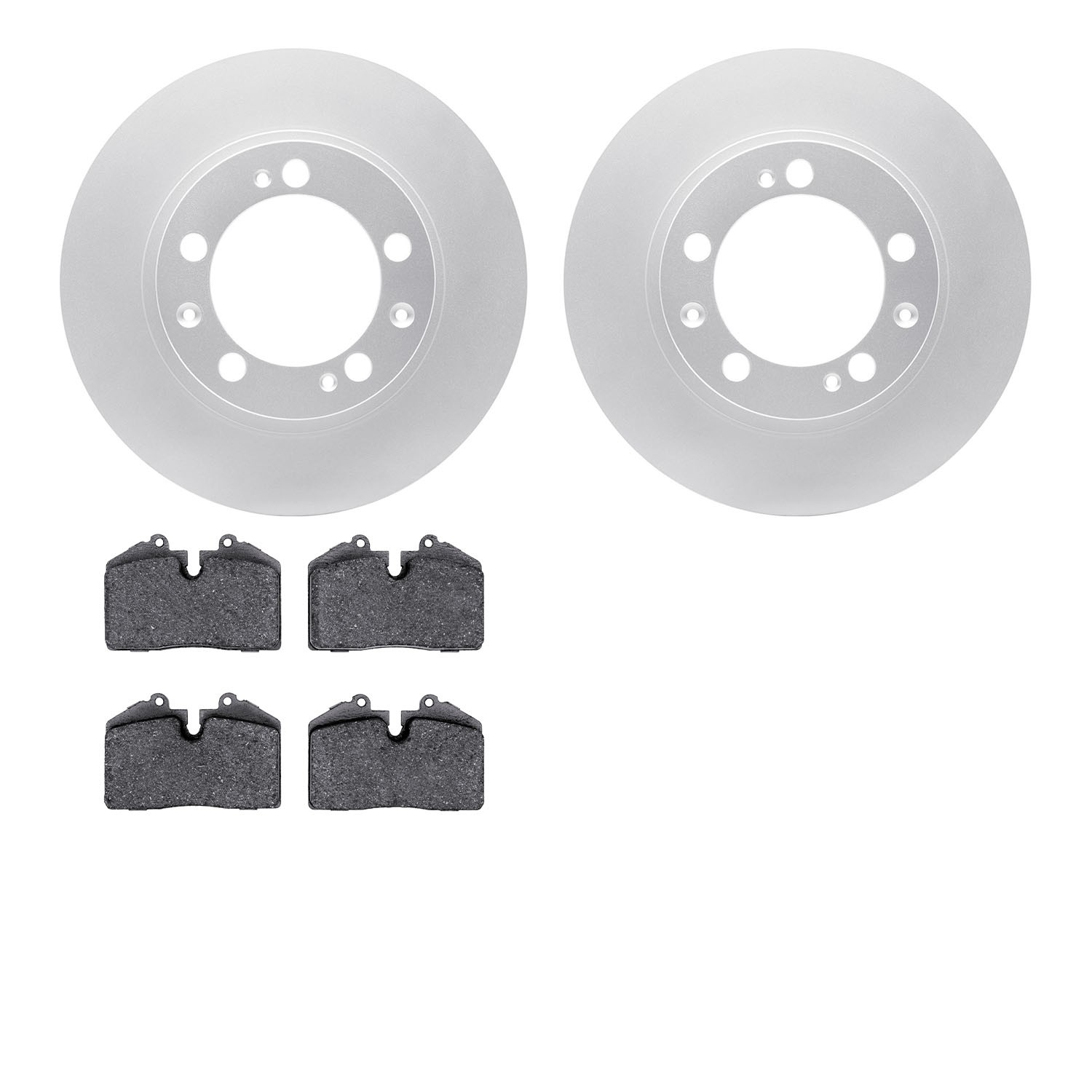 DFC GEOSPEC Rotors with 5000 Brake Pads