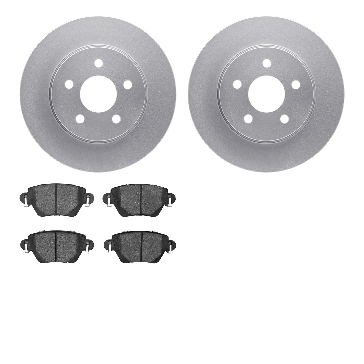 DFC GEOSPEC Rotors with 5000 Brake Pads