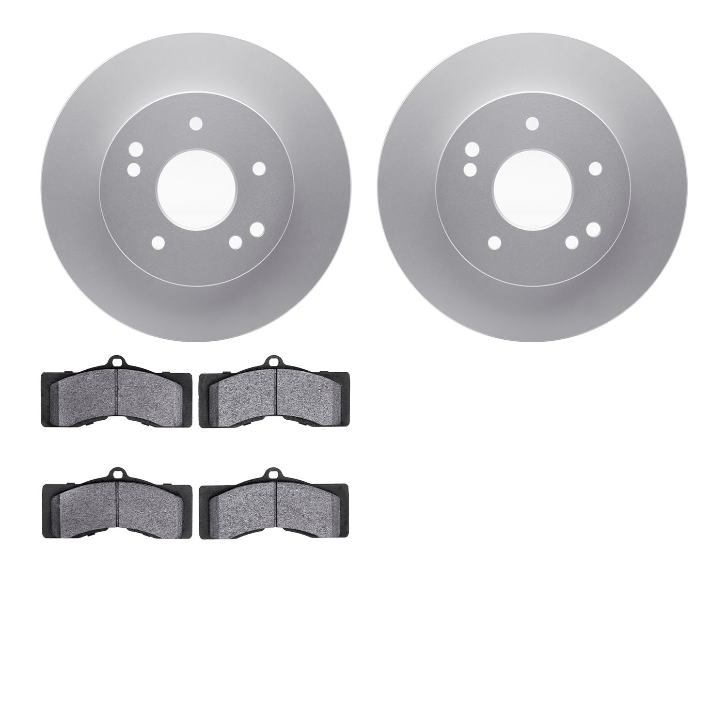 DFC GEOSPEC Rotors with 5000 Brake Pads