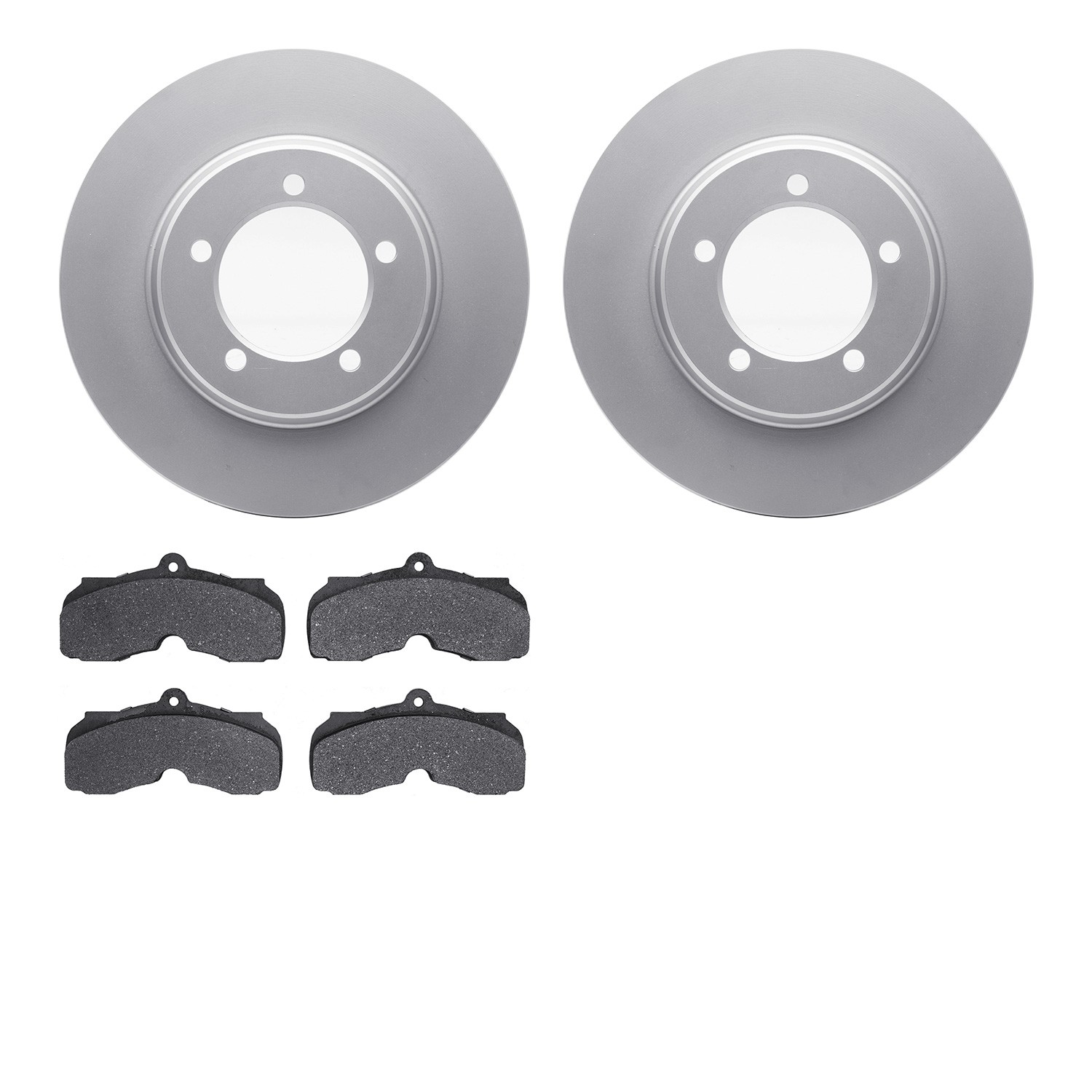 DFC GEOSPEC Rotors with 5000 Brake Pads