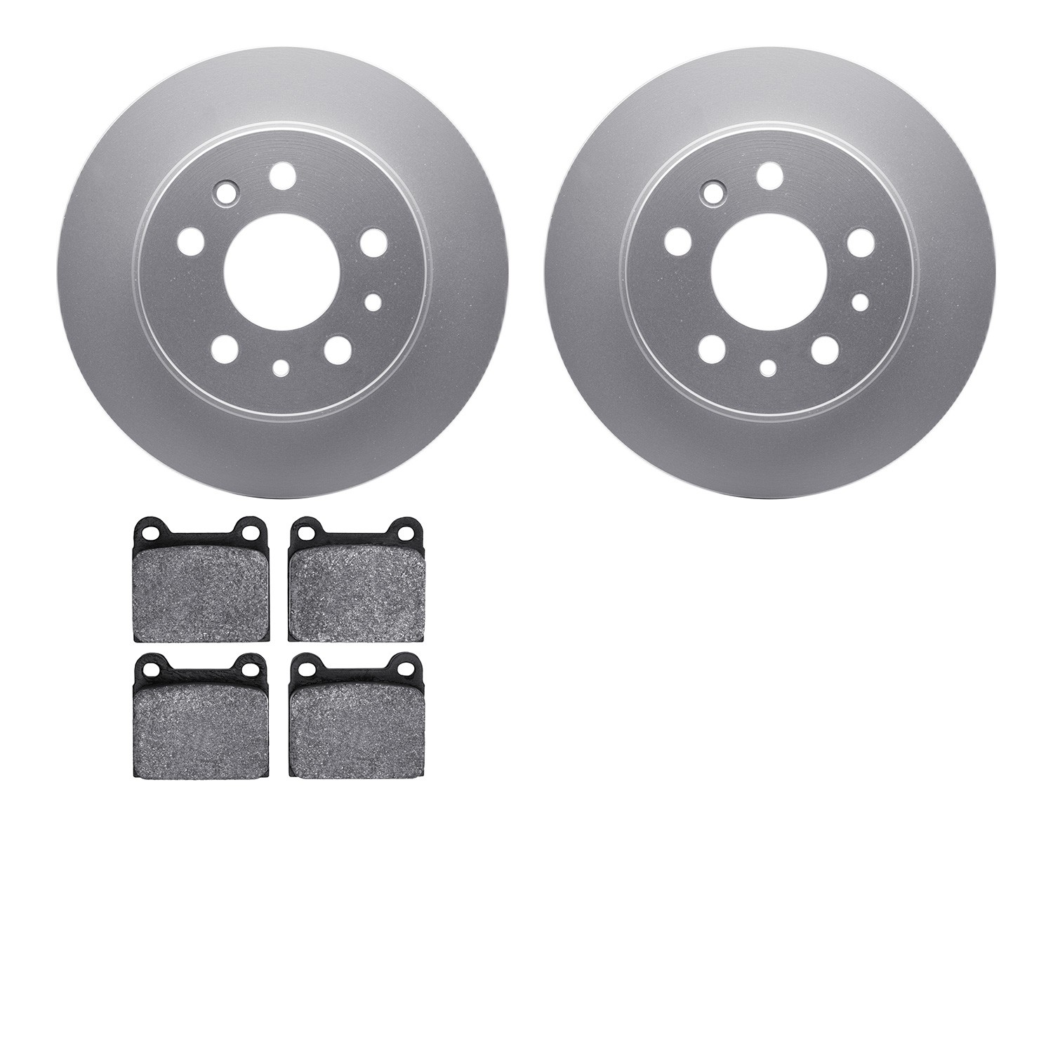 DFC GEOSPEC Rotors with 5000 Brake Pads