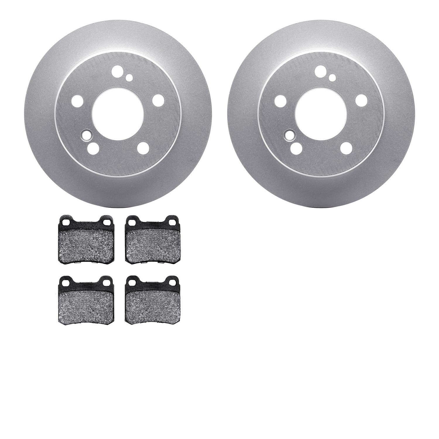 DFC GEOSPEC Rotors with 5000 Brake Pads