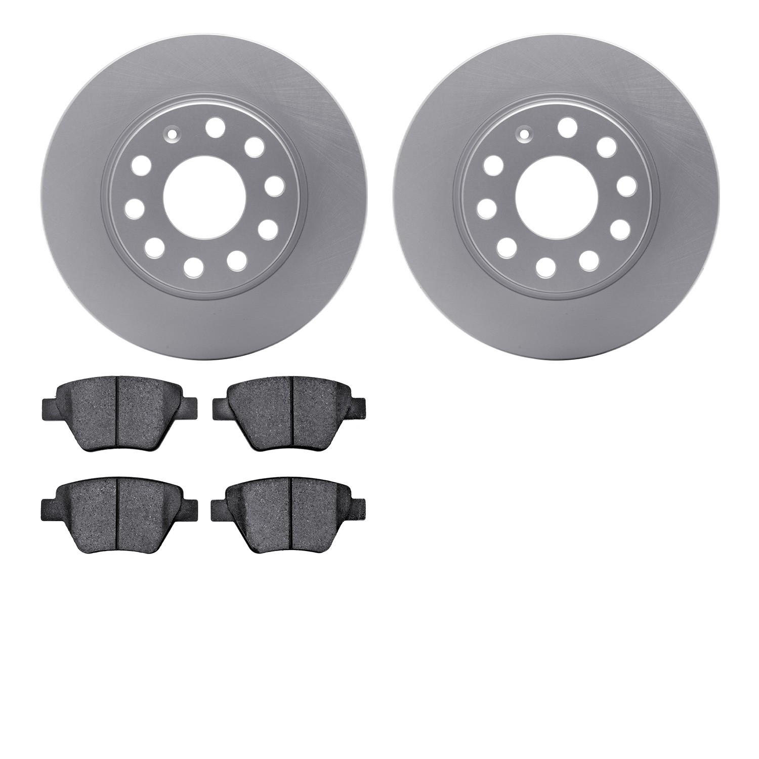 DFC GEOSPEC Rotors with 5000 Brake Pads