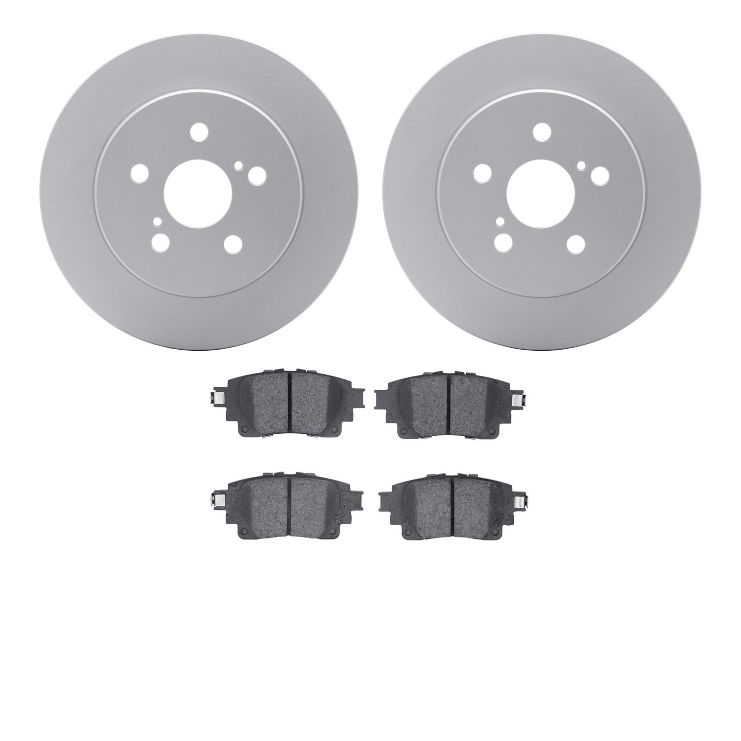 DFC GEOSPEC Rotors with 5000 Brake Pads