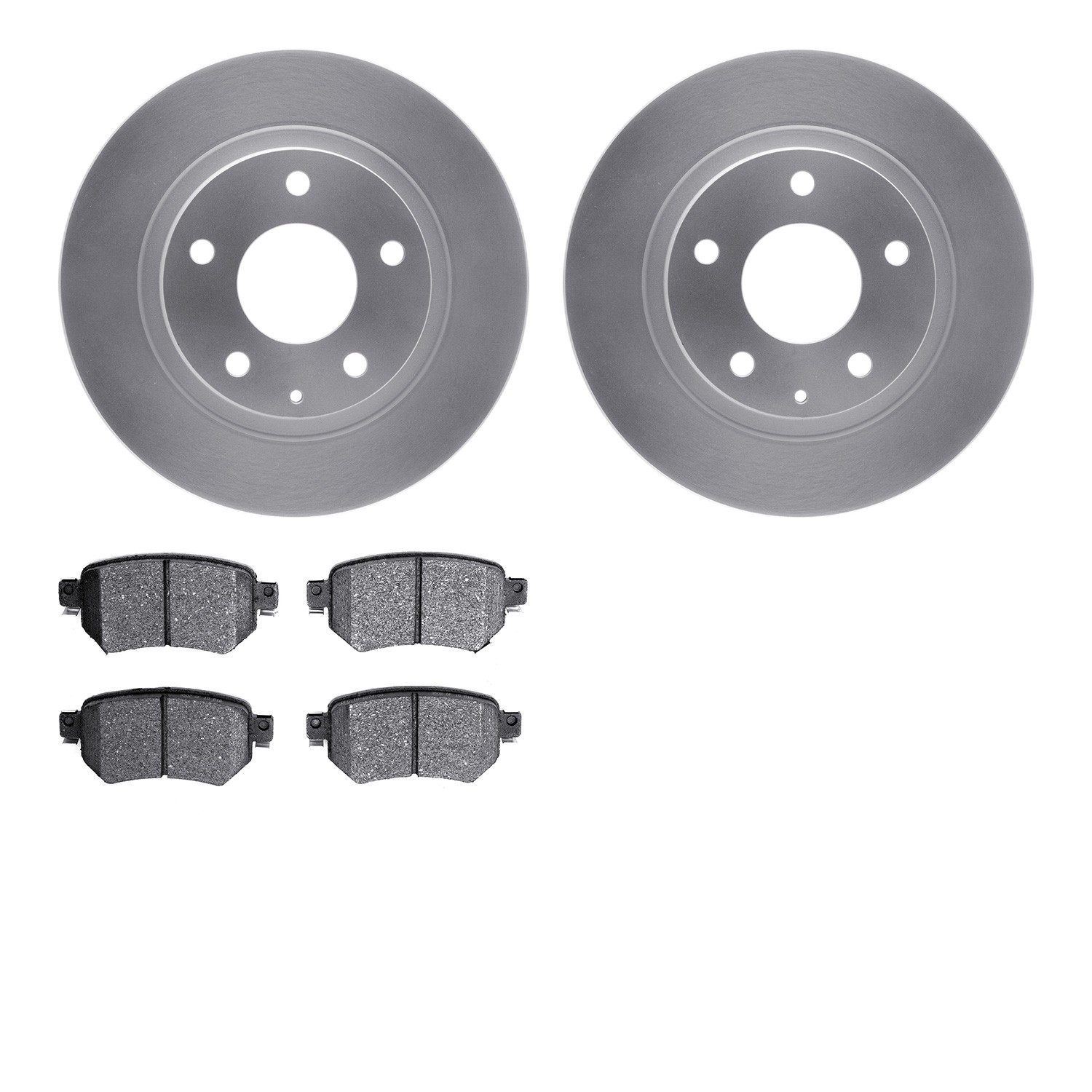 DFC GEOSPEC Rotors with 5000 Brake Pads