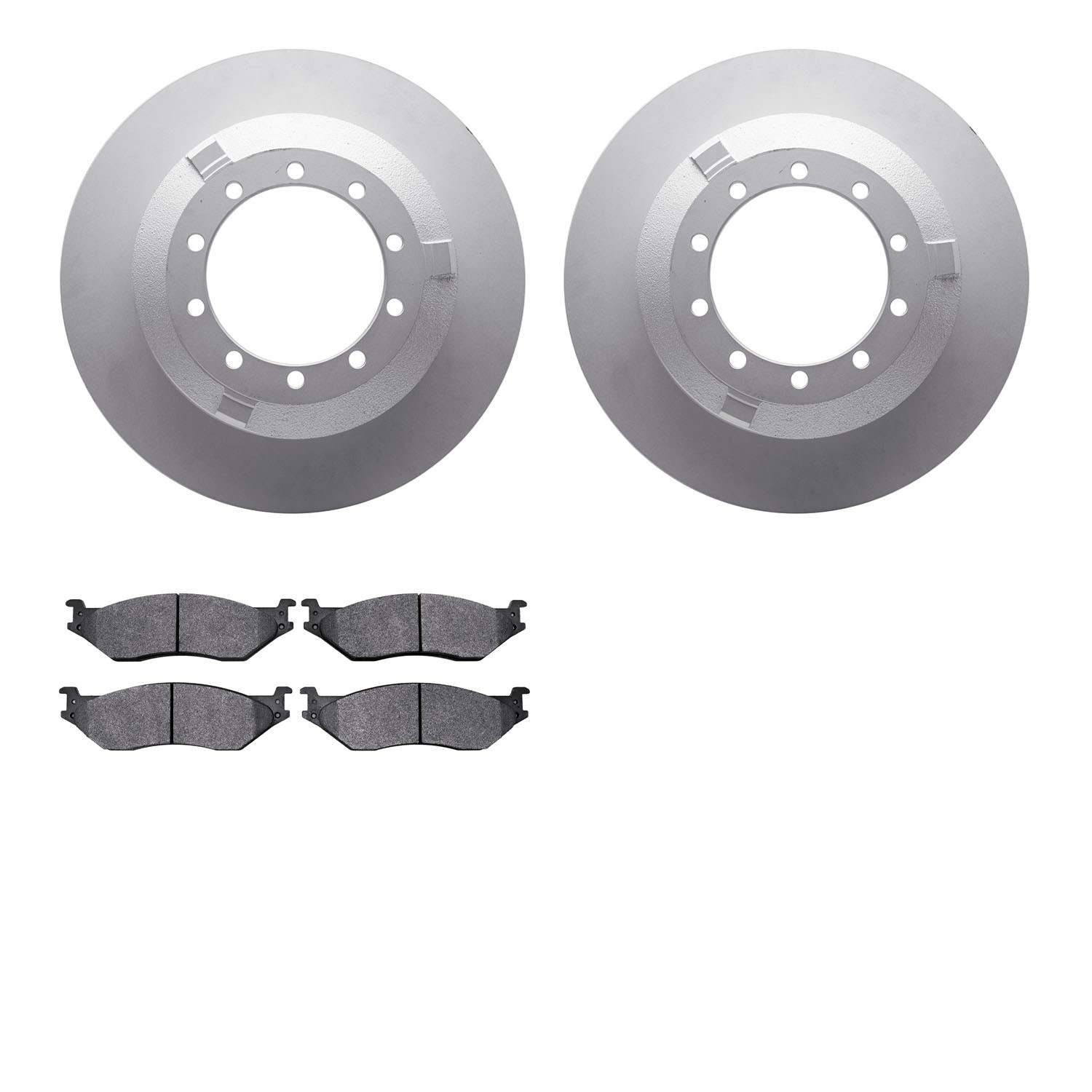 DFC GEOSPEC Rotors with 5000 Brake Pads