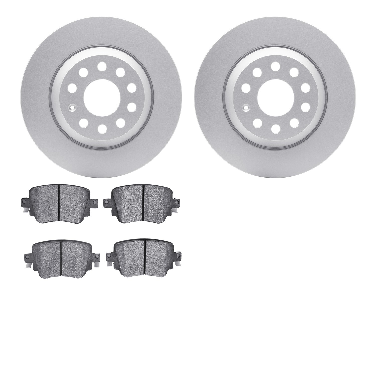 DFC Geospec Rotors with EURO 5000 Ceramic Brake Pads