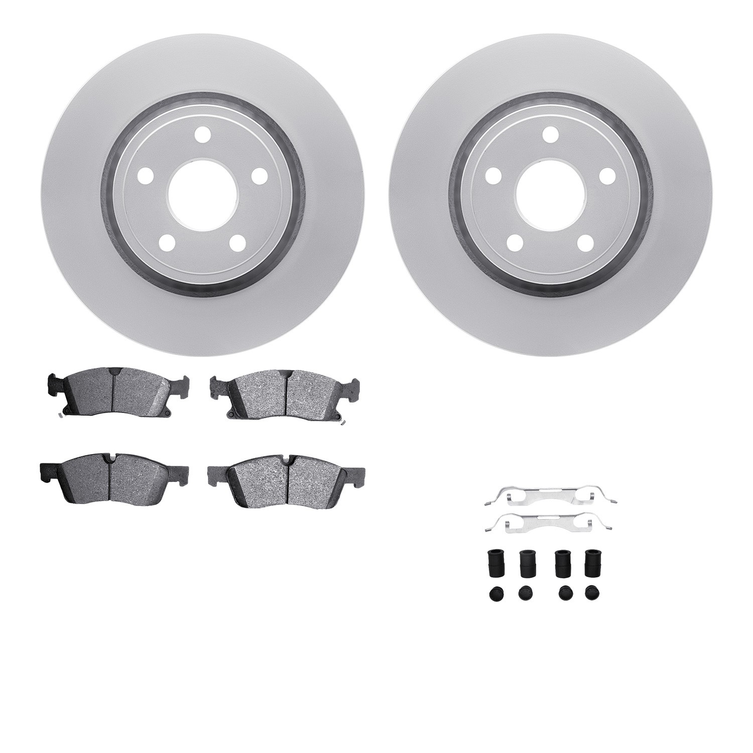DFC Geospec Rotors w/EURO 5000 Ceramic Pads w/Hardware