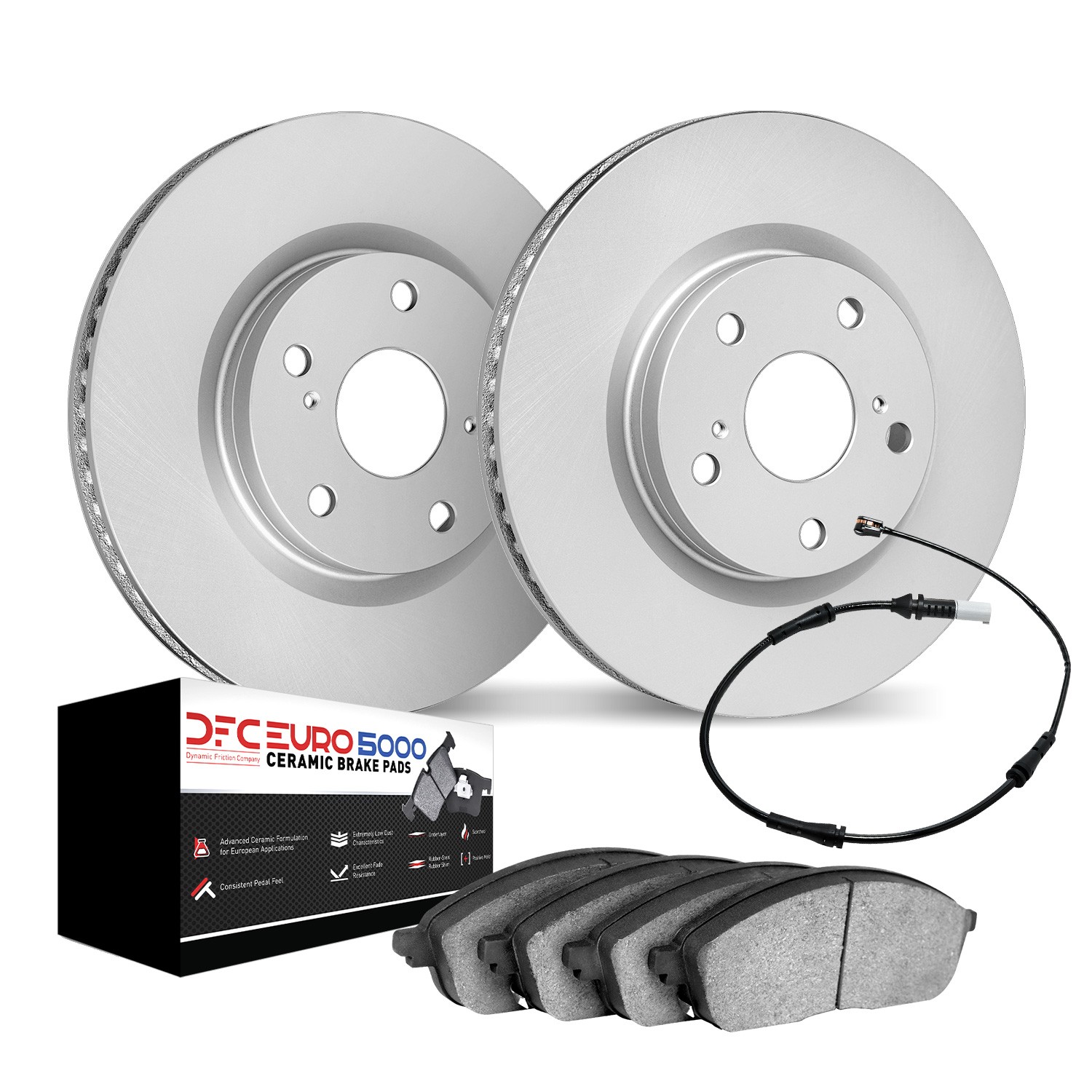 5000 EURO CERAMIC PADS W/HDW