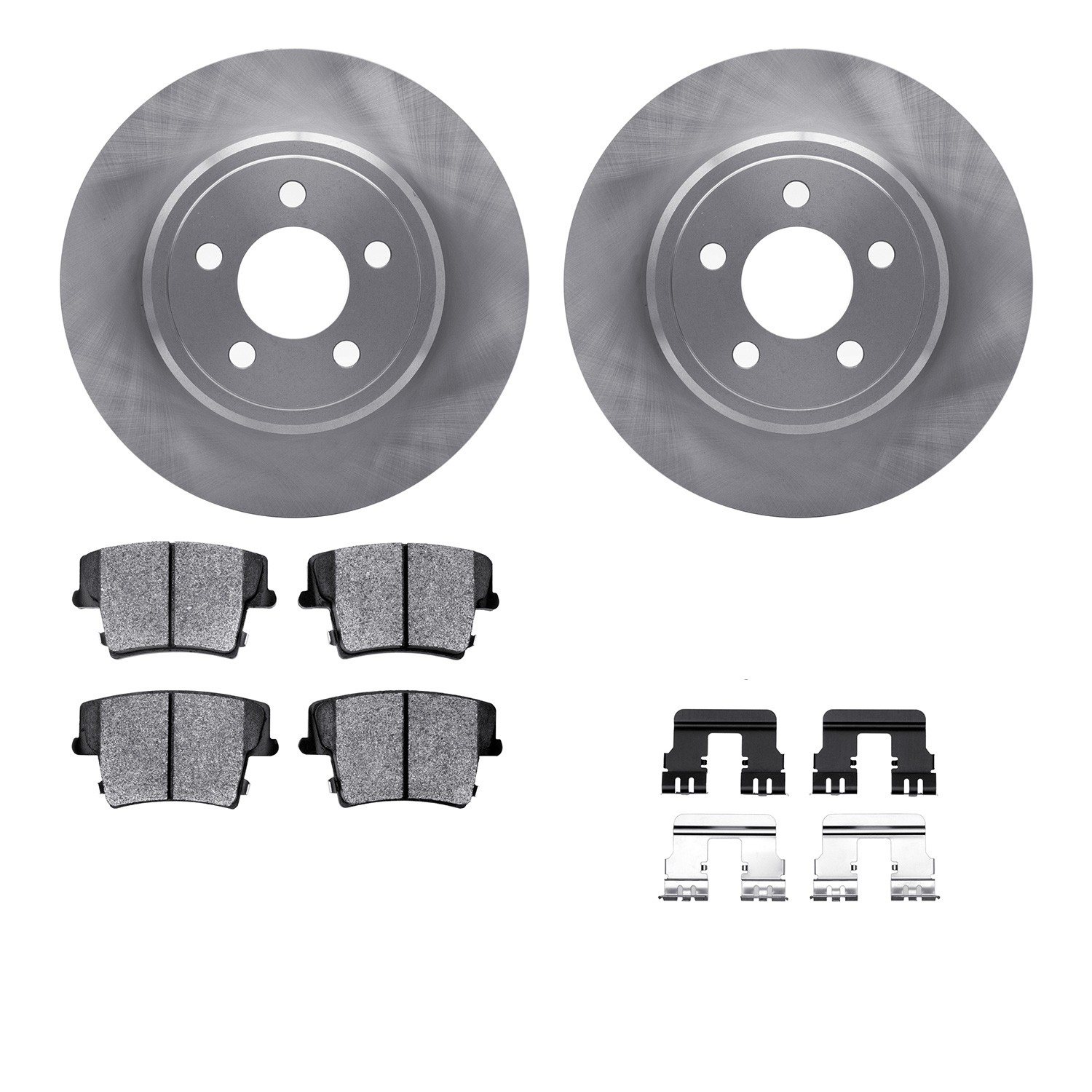 DFC Brake Rotor- HD Brake Pad - Hardware