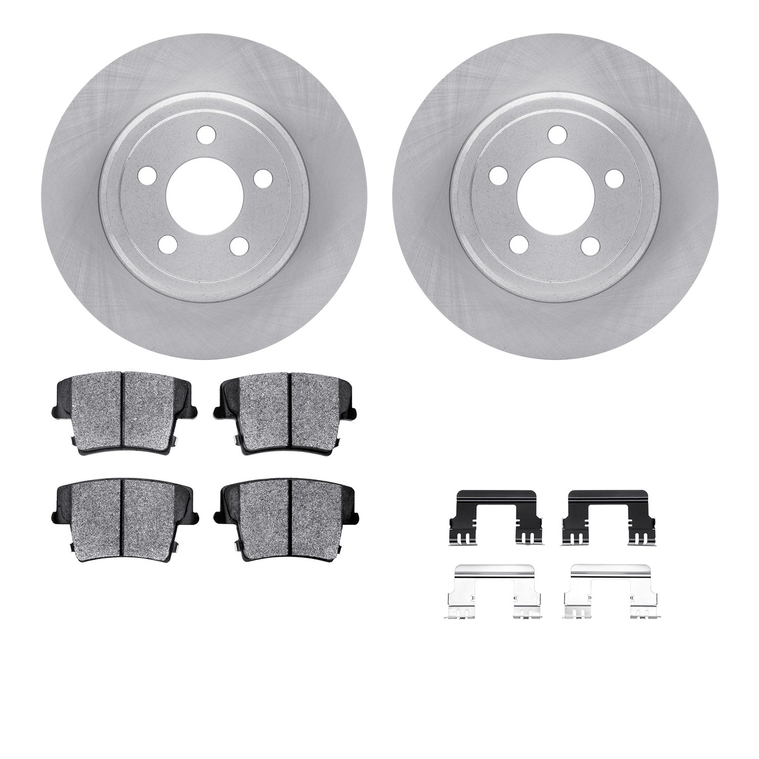 DFC Brake Rotor- HD Brake Pad - Hardware