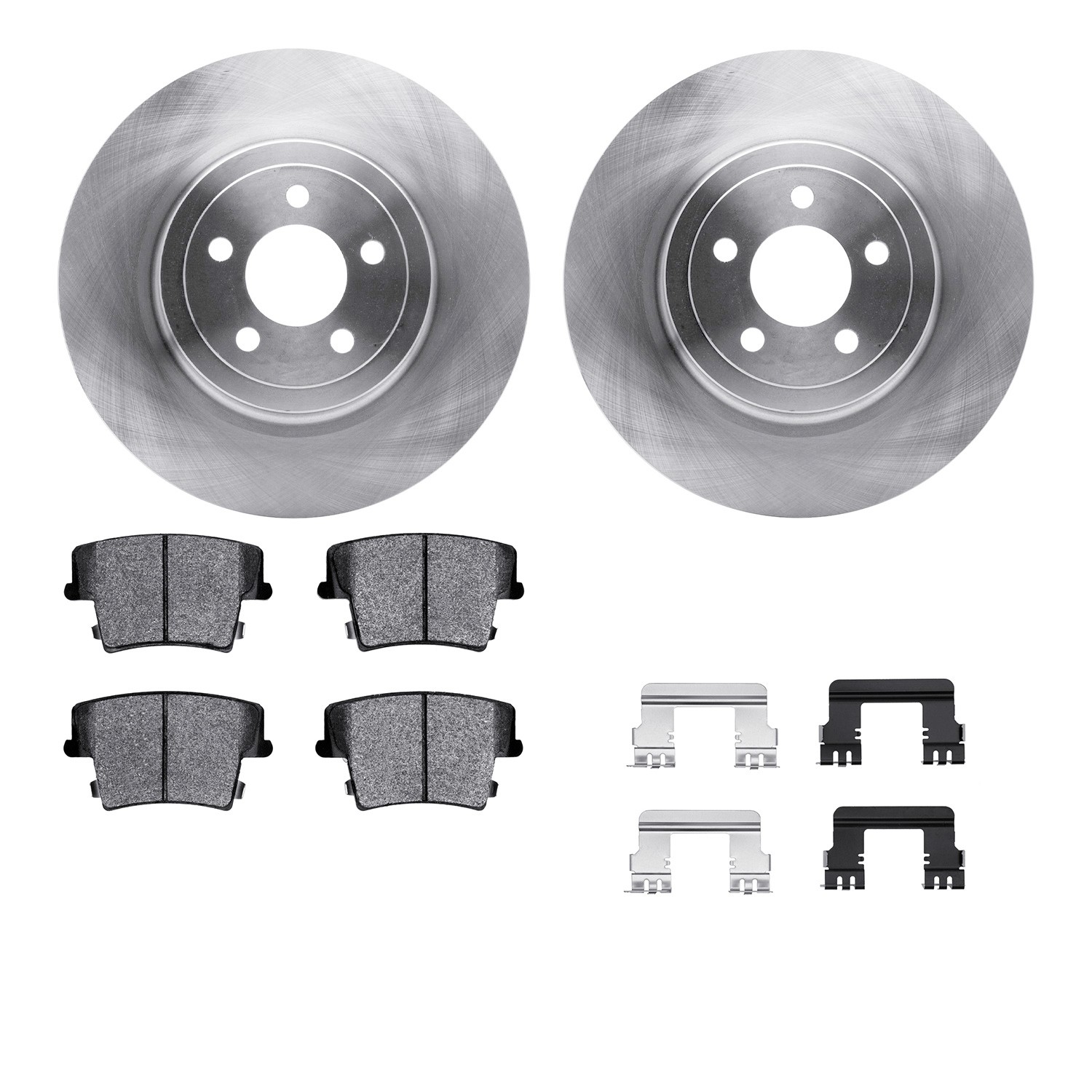 DFC Brake Rotor- HD Brake Pad - Hardware