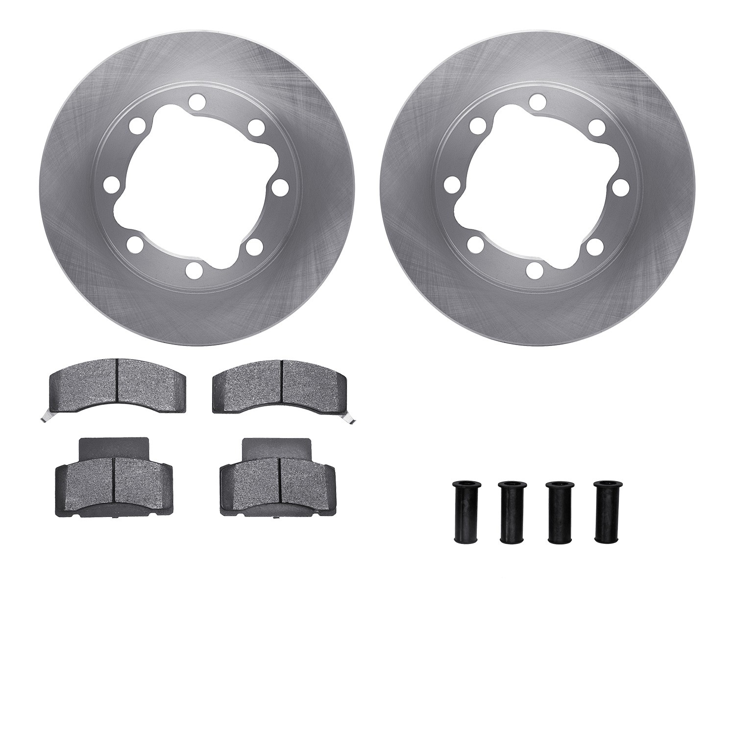 DFC Brake Rotor- HD Brake Pad - Hardware