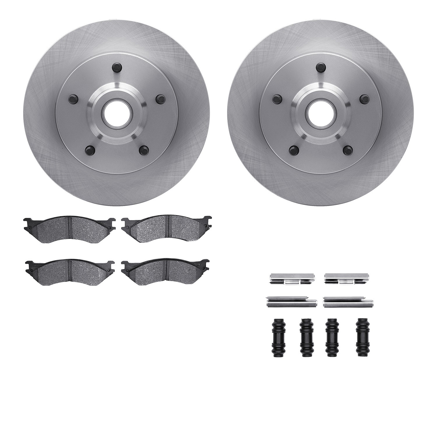 DFC Brake Rotor- HD Brake Pad - Hardware