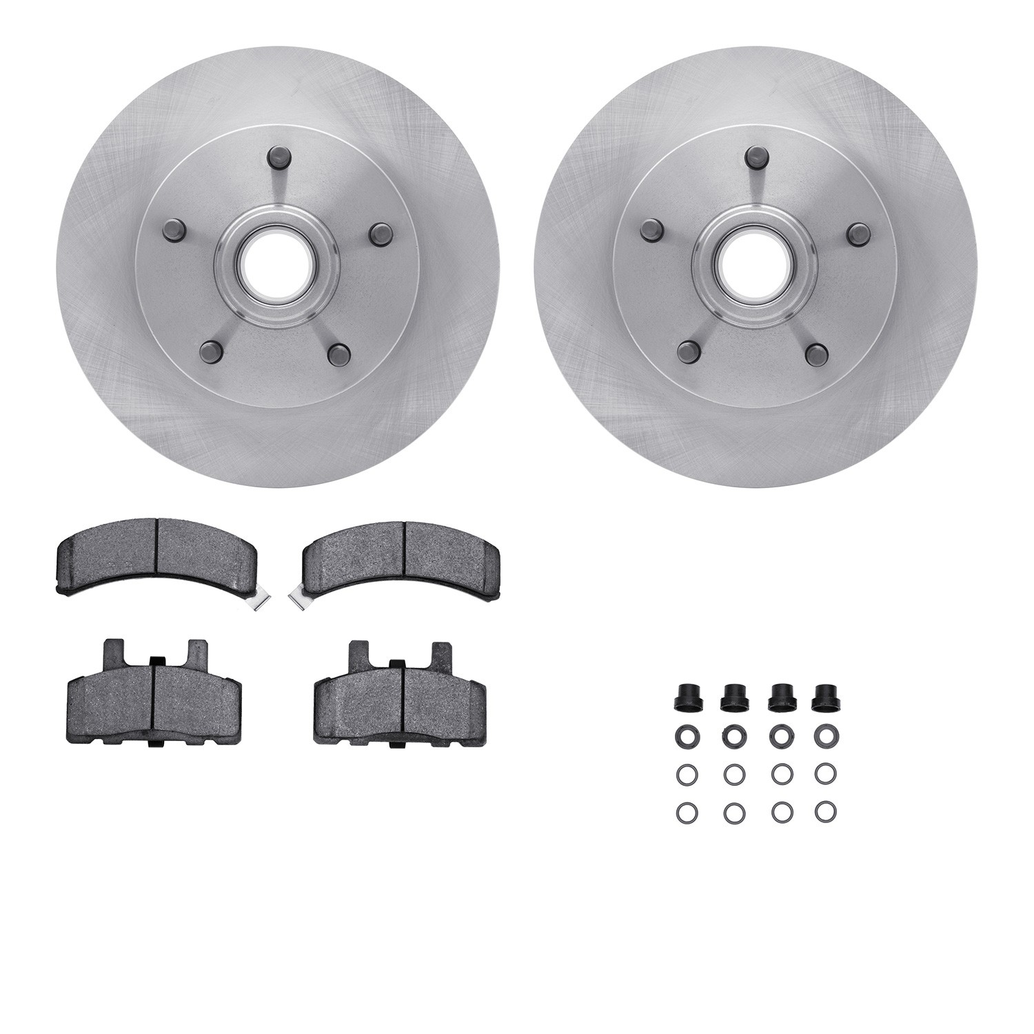 DFC Brake Rotor- HD Brake Pad - Hardware