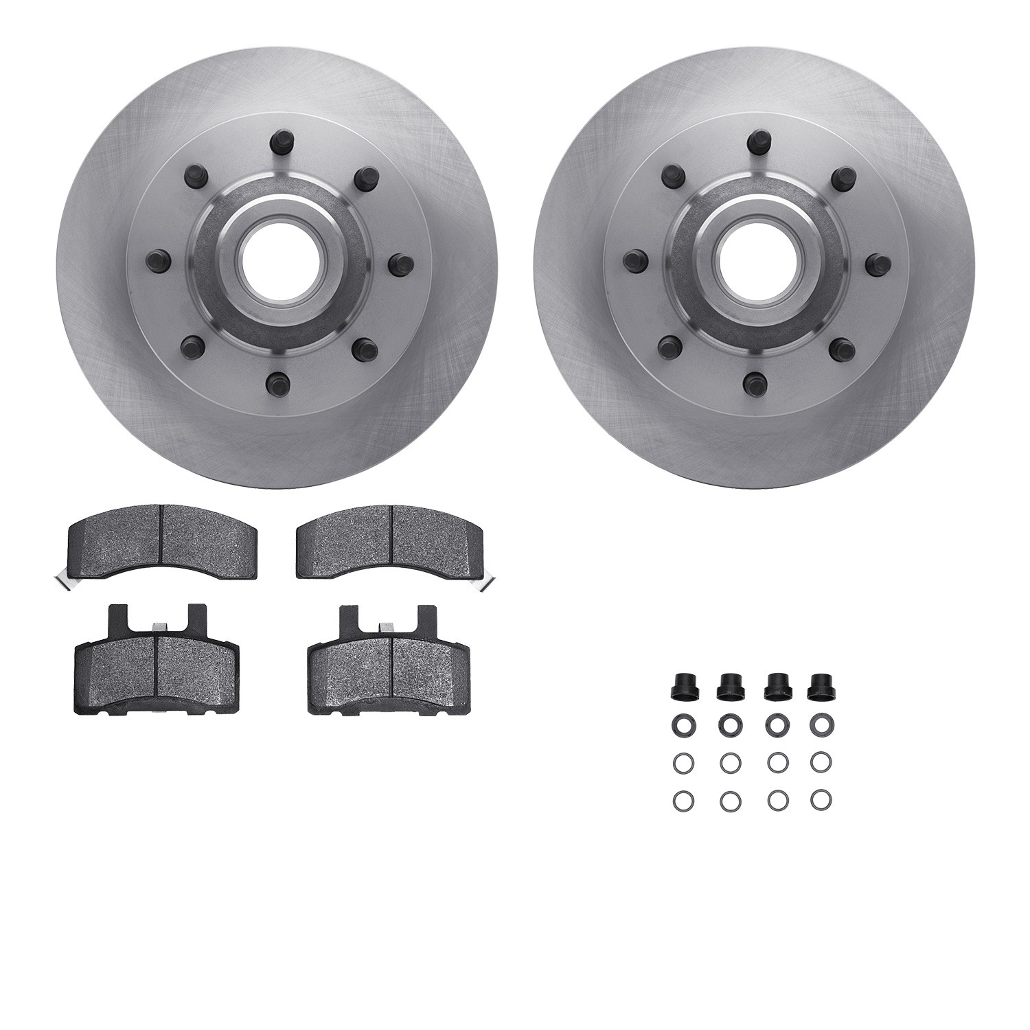 DFC Brake Rotor- HD Brake Pad - Hardware