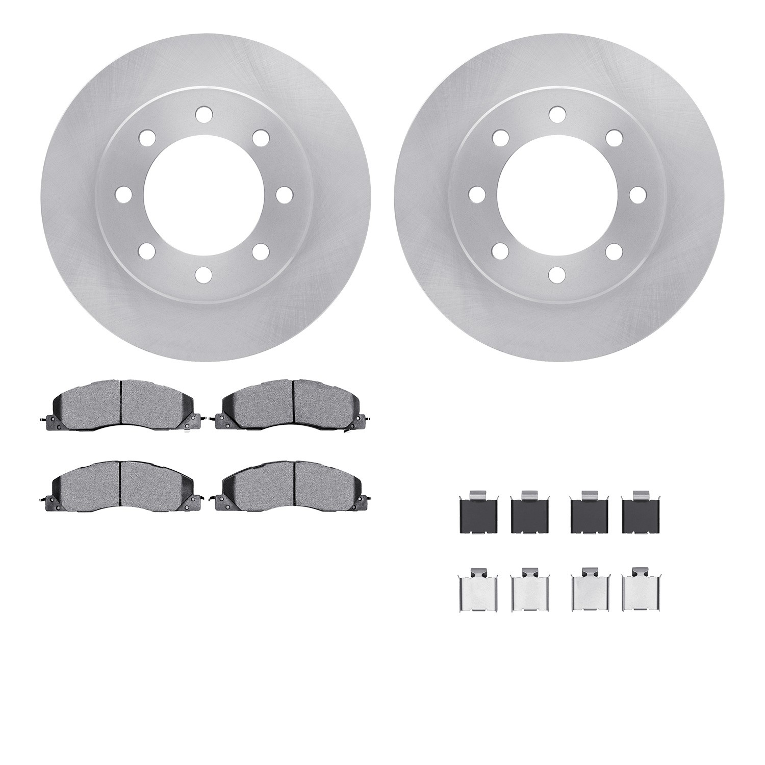 DFC Brake Rotor- HD Brake Pad - Hardware