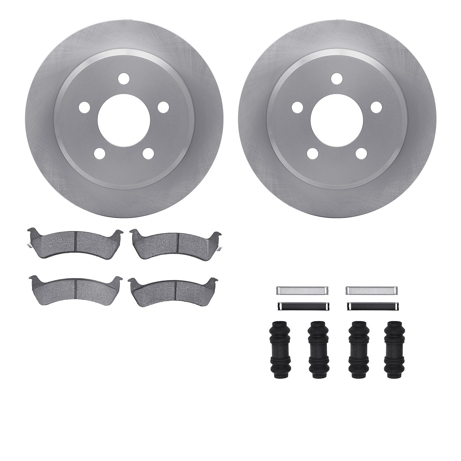 DFC Brake Rotor- HD Brake Pad - Hardware