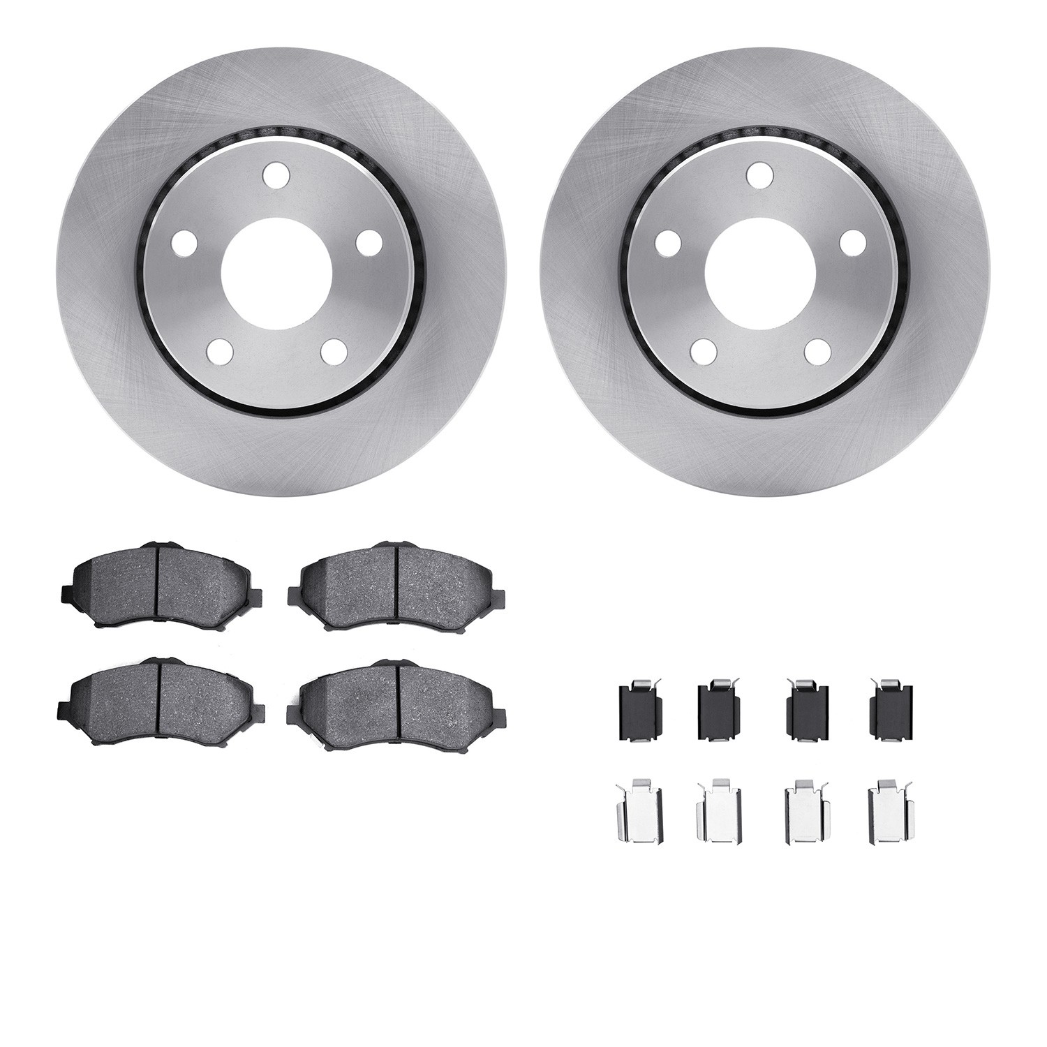 DFC Brake Rotor- HD Brake Pad - Hardware