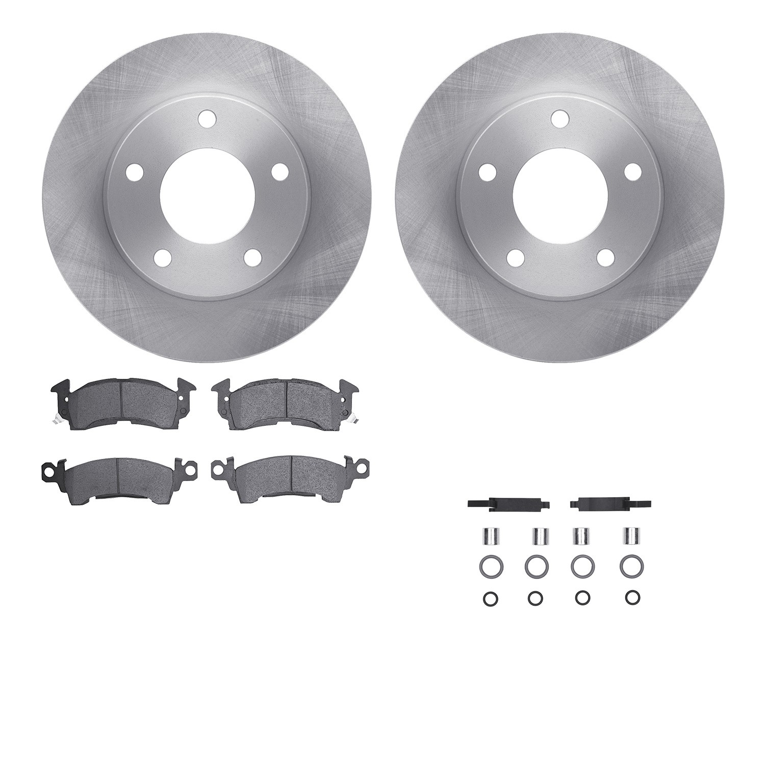 DFC Brake Rotor- HD Brake Pad - Hardware