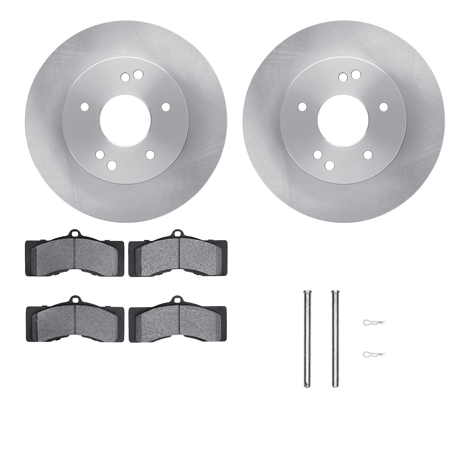 DFC Brake Rotor- HD Brake Pad - Hardware