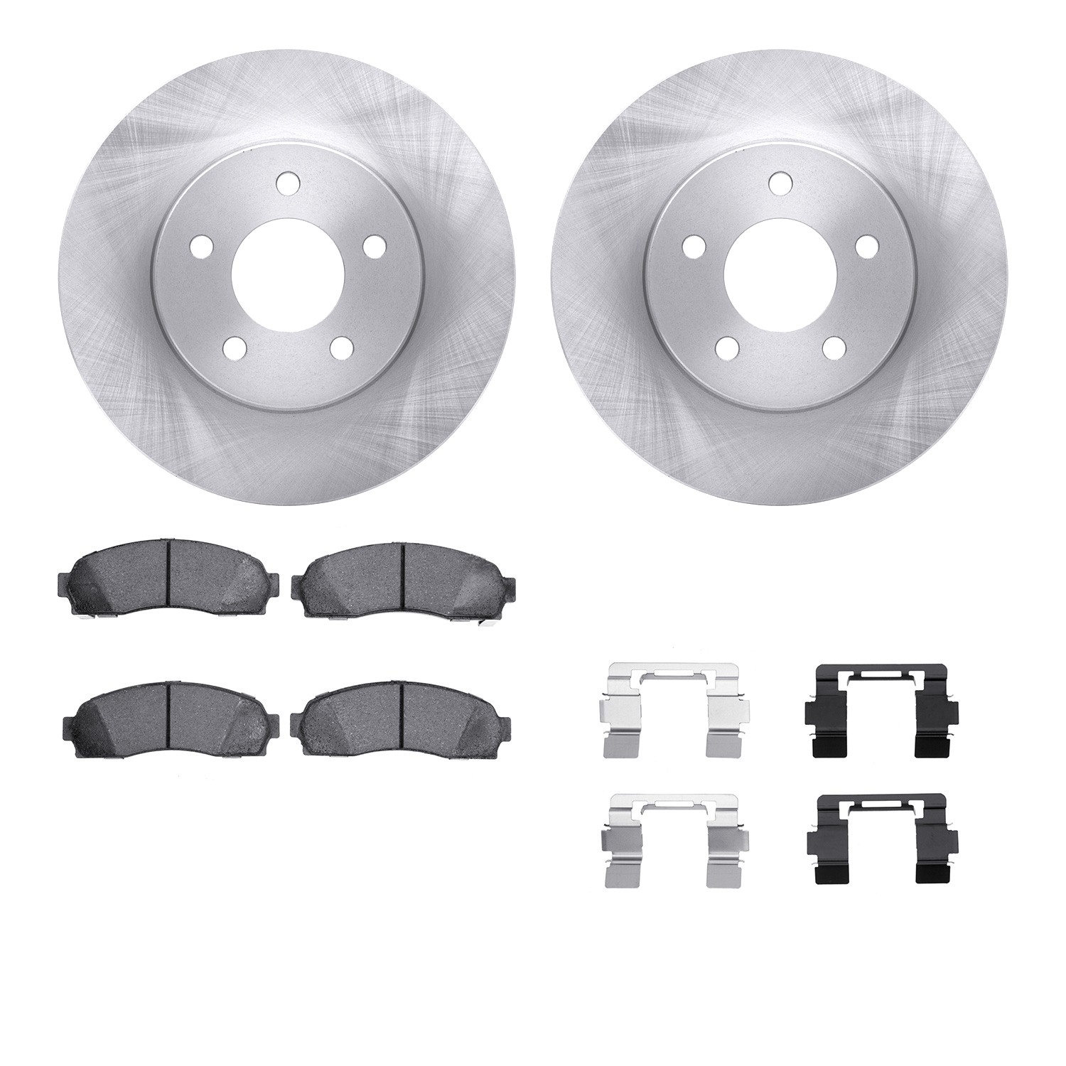 DFC Brake Rotor- HD Brake Pad - Hardware