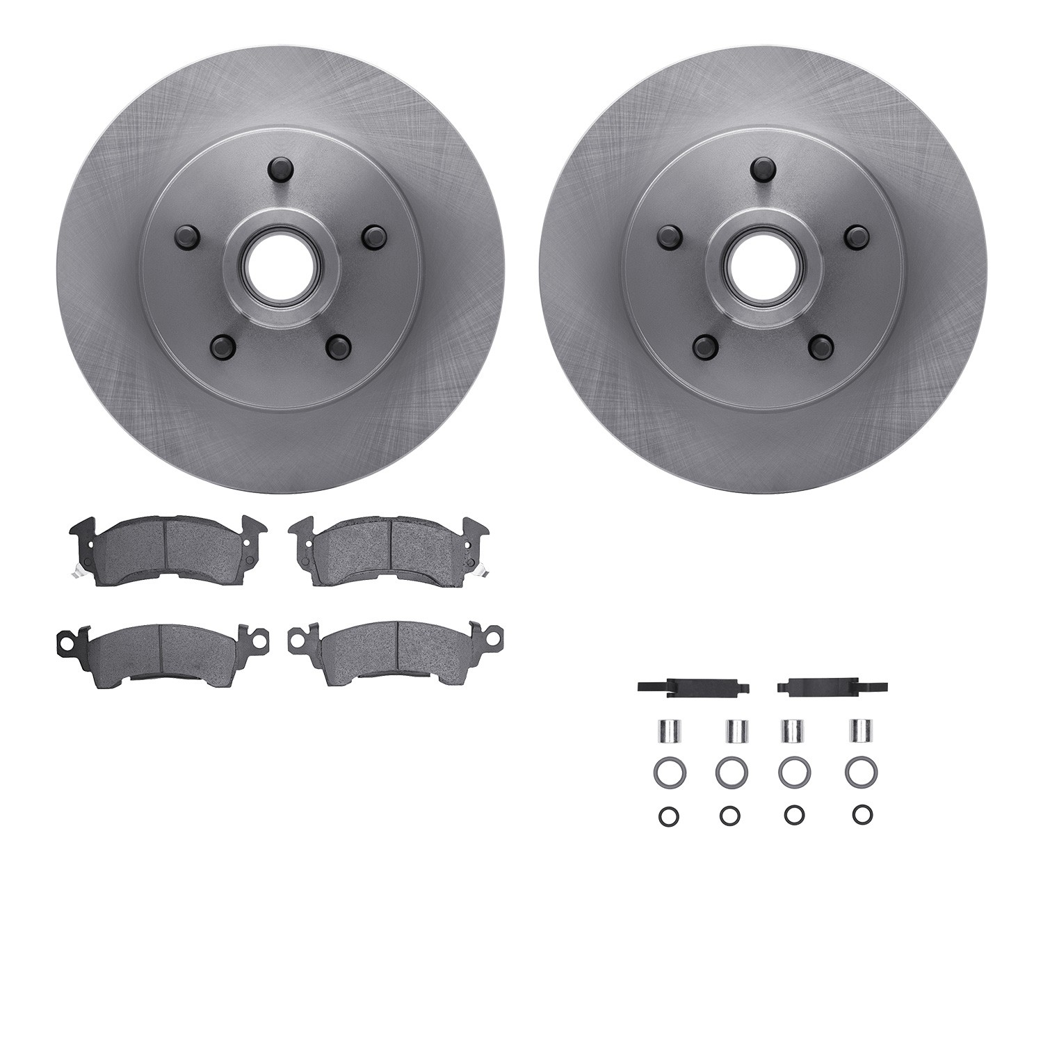 DFC Brake Rotor- HD Brake Pad - Hardware