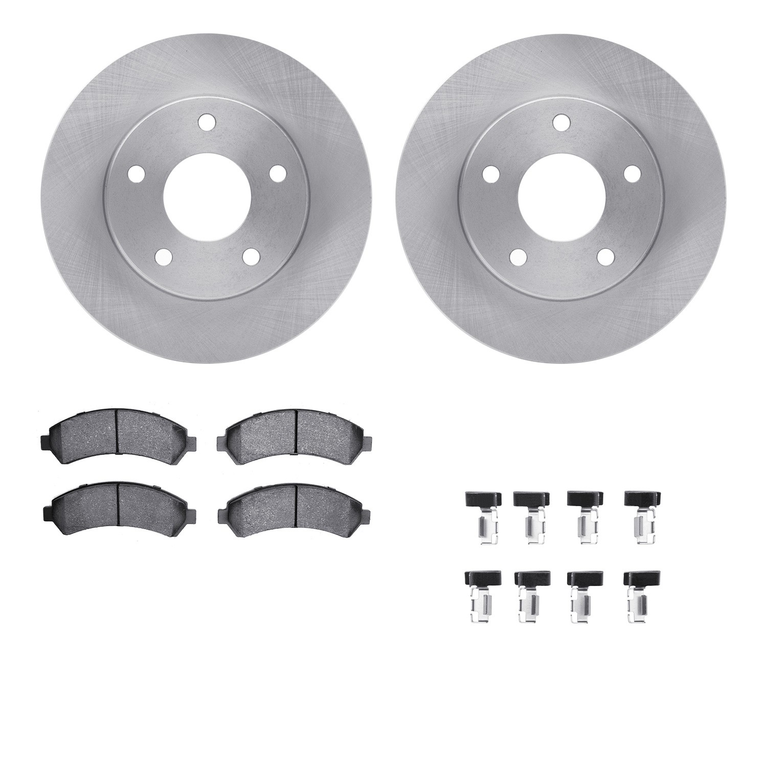 DFC Brake Rotor- HD Brake Pad - Hardware