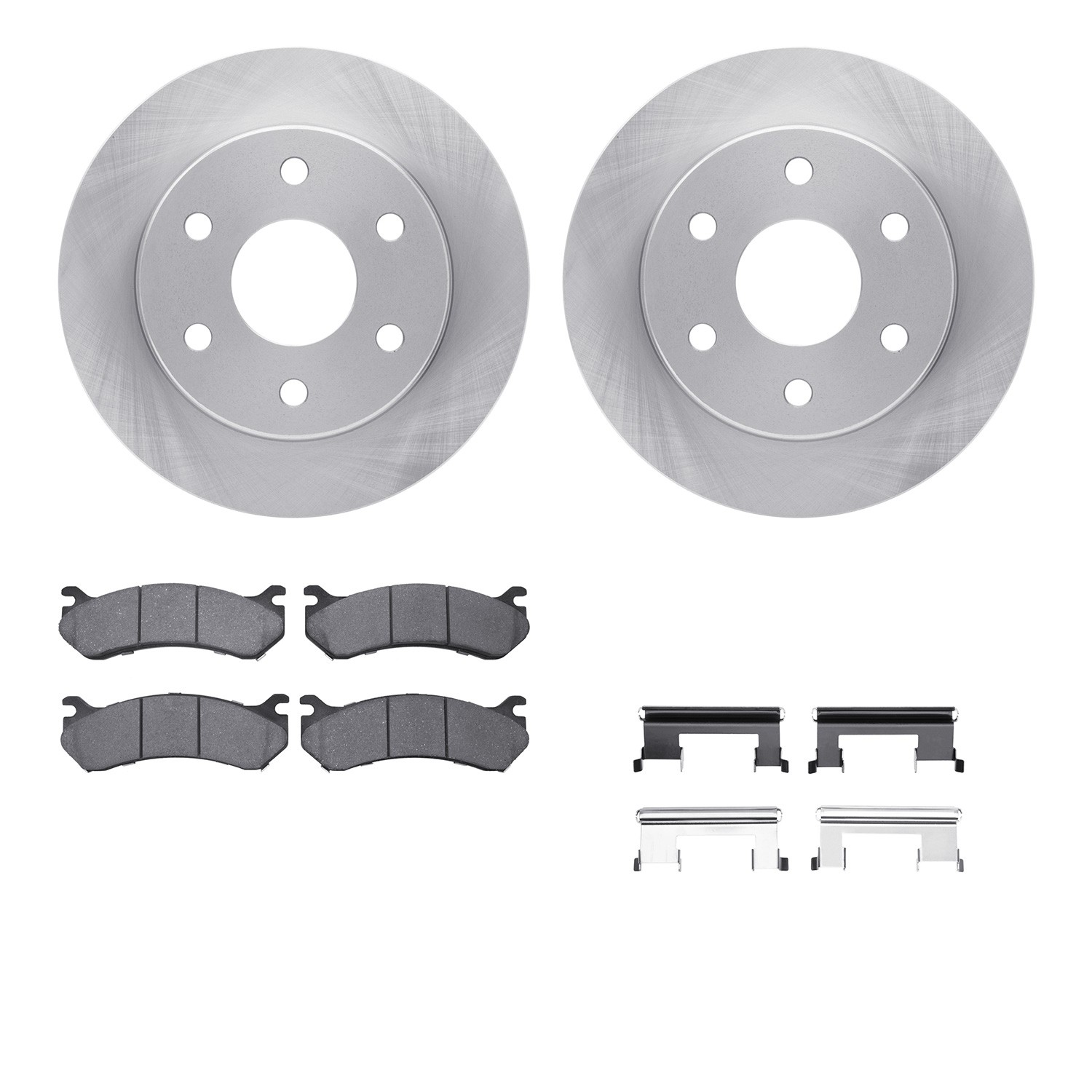 DFC Brake Rotor- HD Brake Pad - Hardware