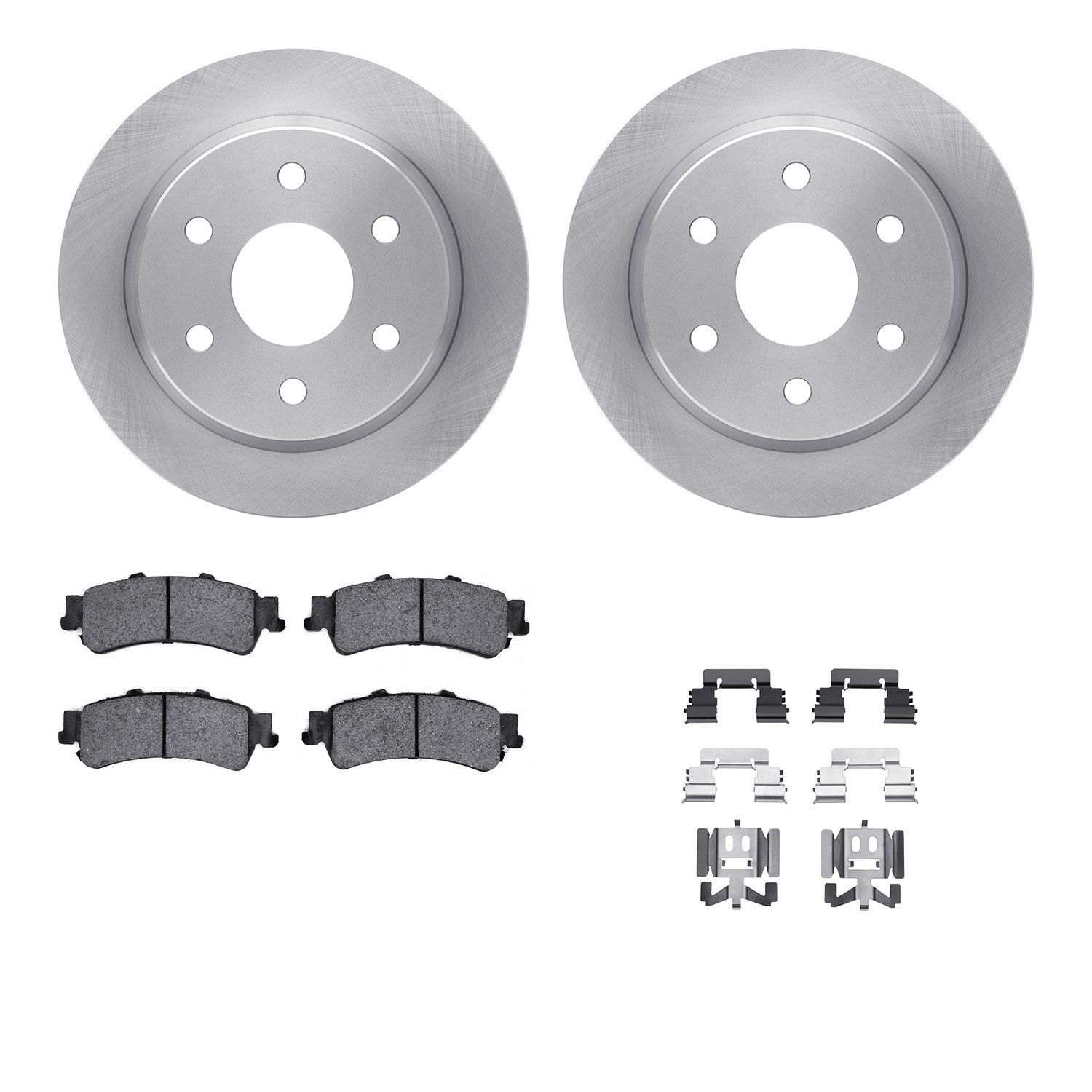 DFC Brake Rotor- HD Brake Pad - Hardware