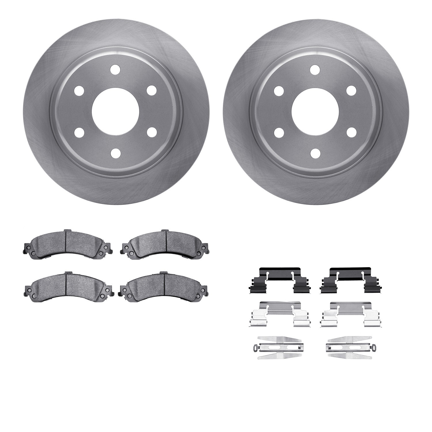 DFC Brake Rotor- HD Brake Pad - Hardware