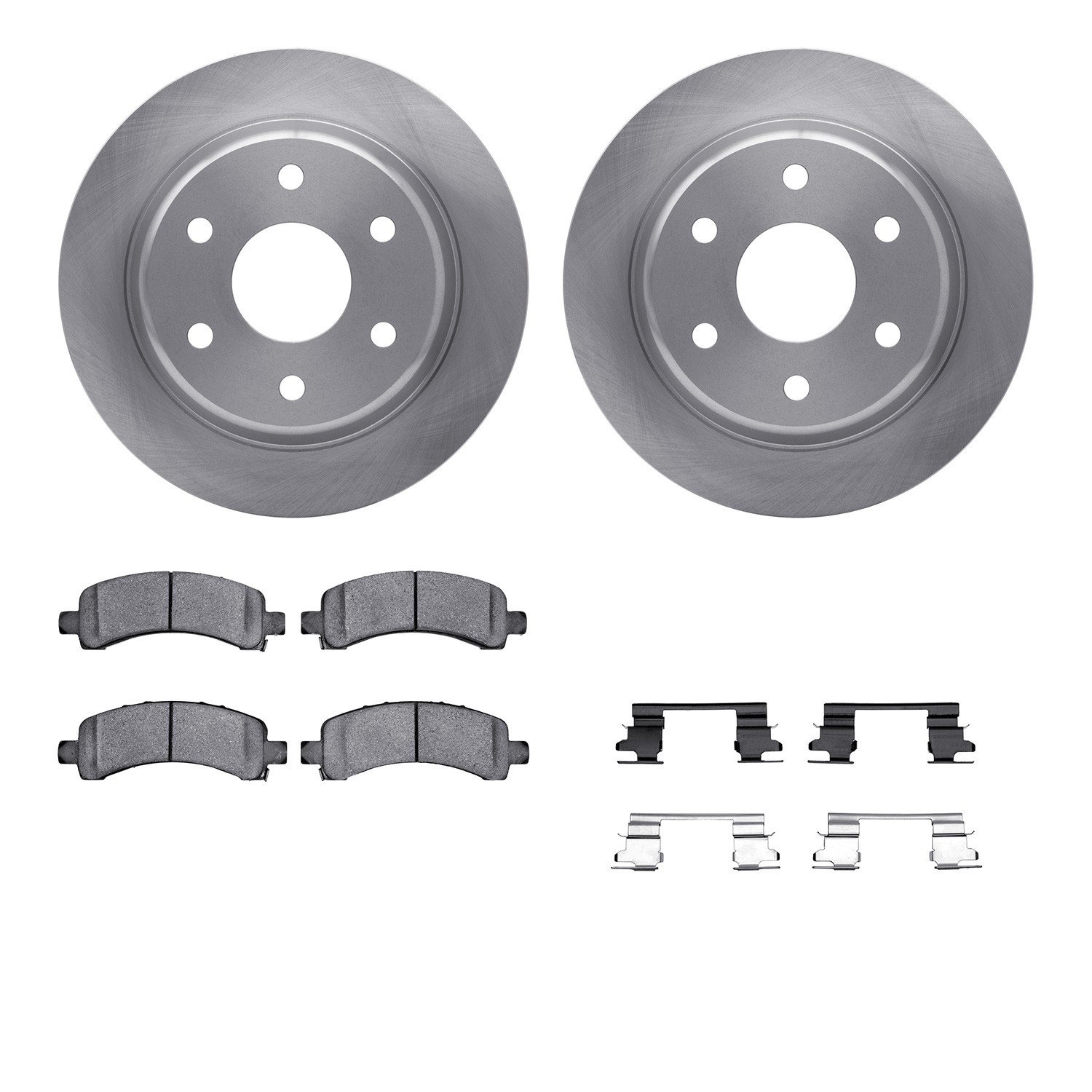 DFC Brake Rotor- HD Brake Pad - Hardware