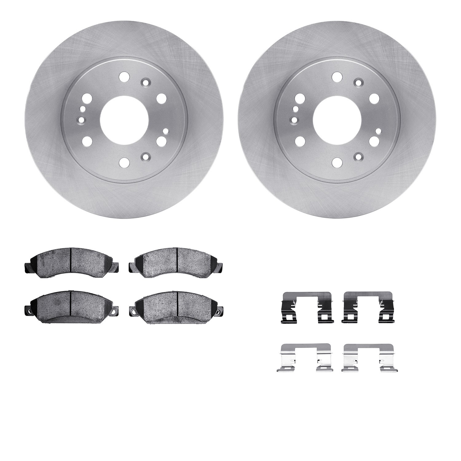 DFC Brake Rotor- HD Brake Pad - Hardware