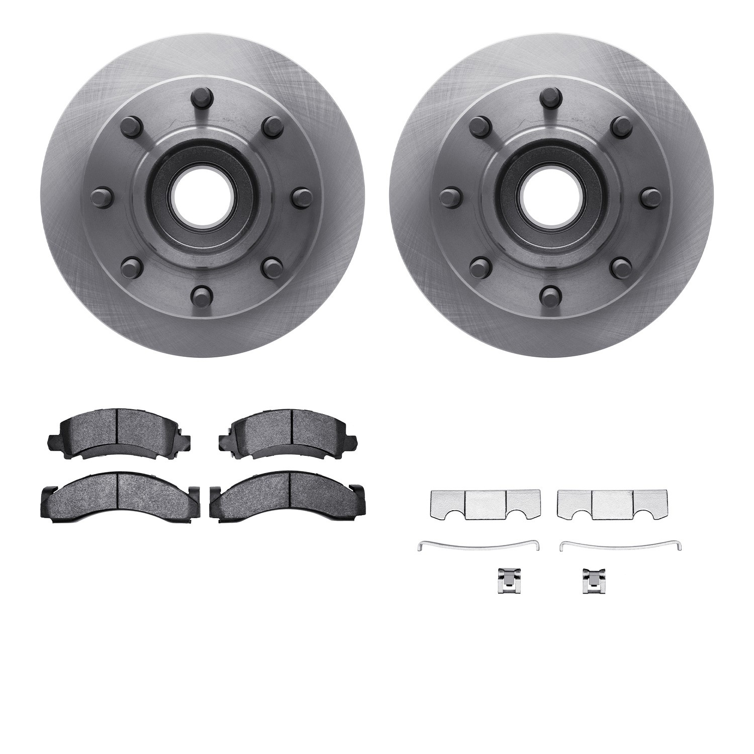 DFC Brake Rotor- HD Brake Pad - Hardware