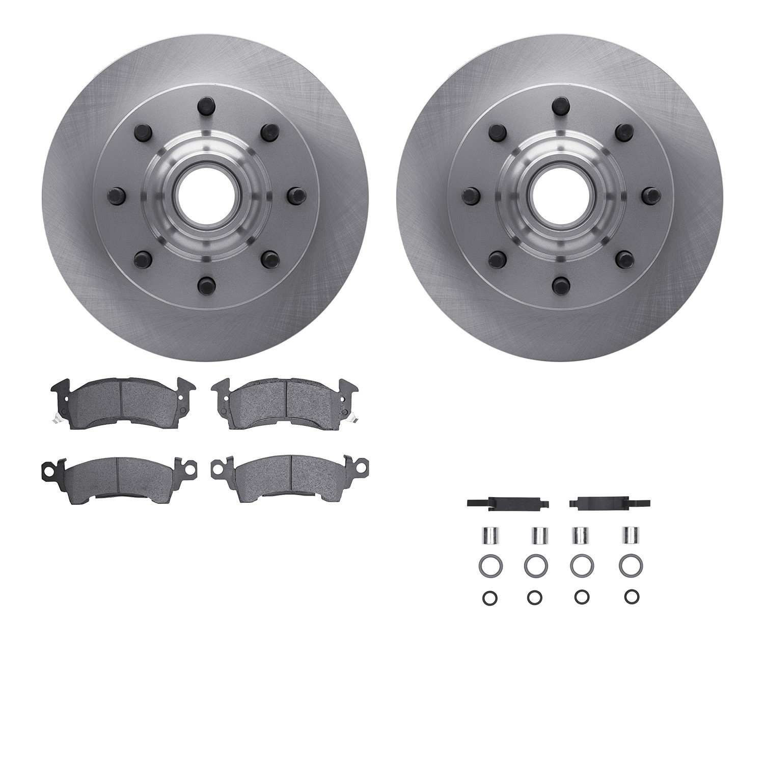 DFC Brake Rotor- HD Brake Pad - Hardware