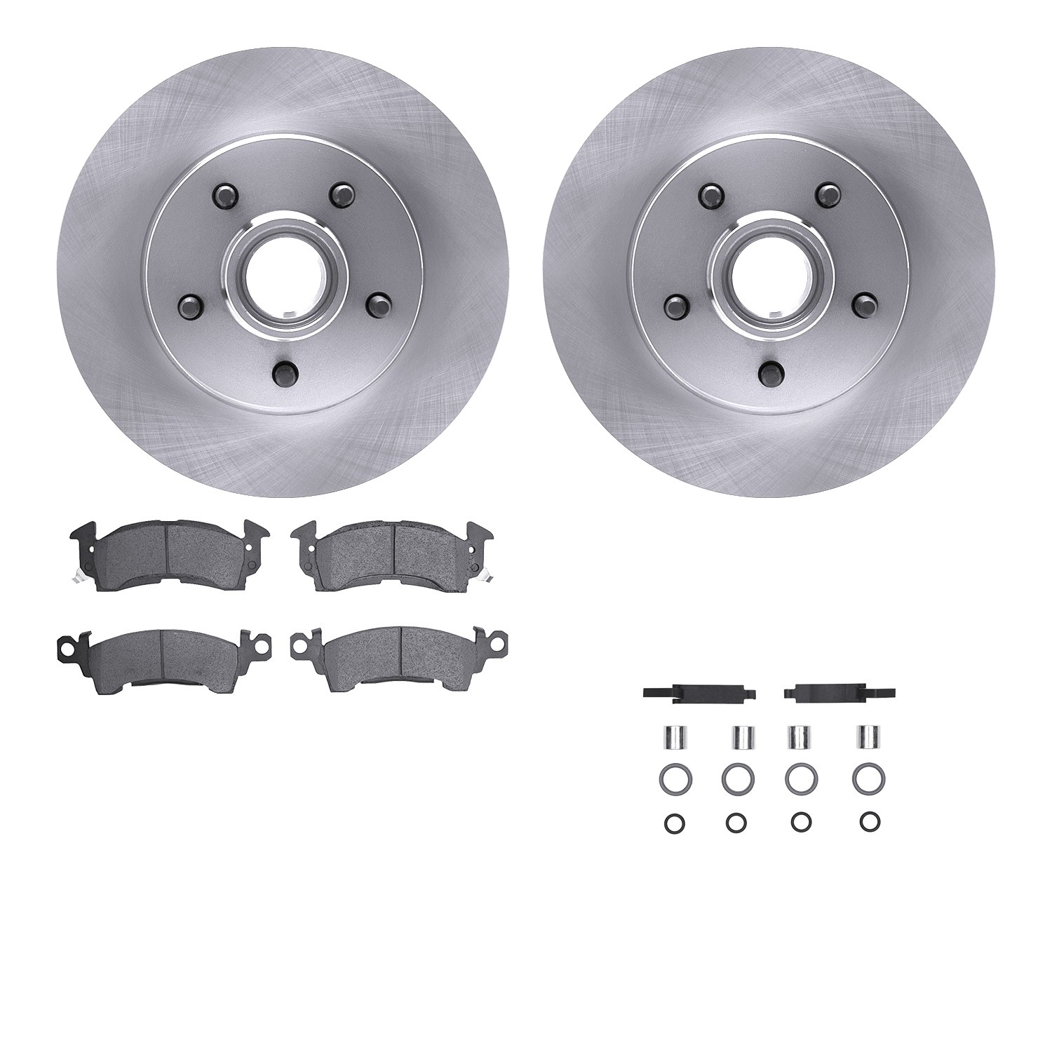 DFC Brake Rotor- HD Brake Pad - Hardware