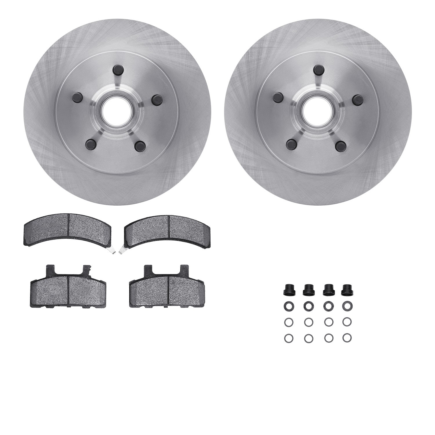 DFC Brake Rotor- HD Brake Pad - Hardware