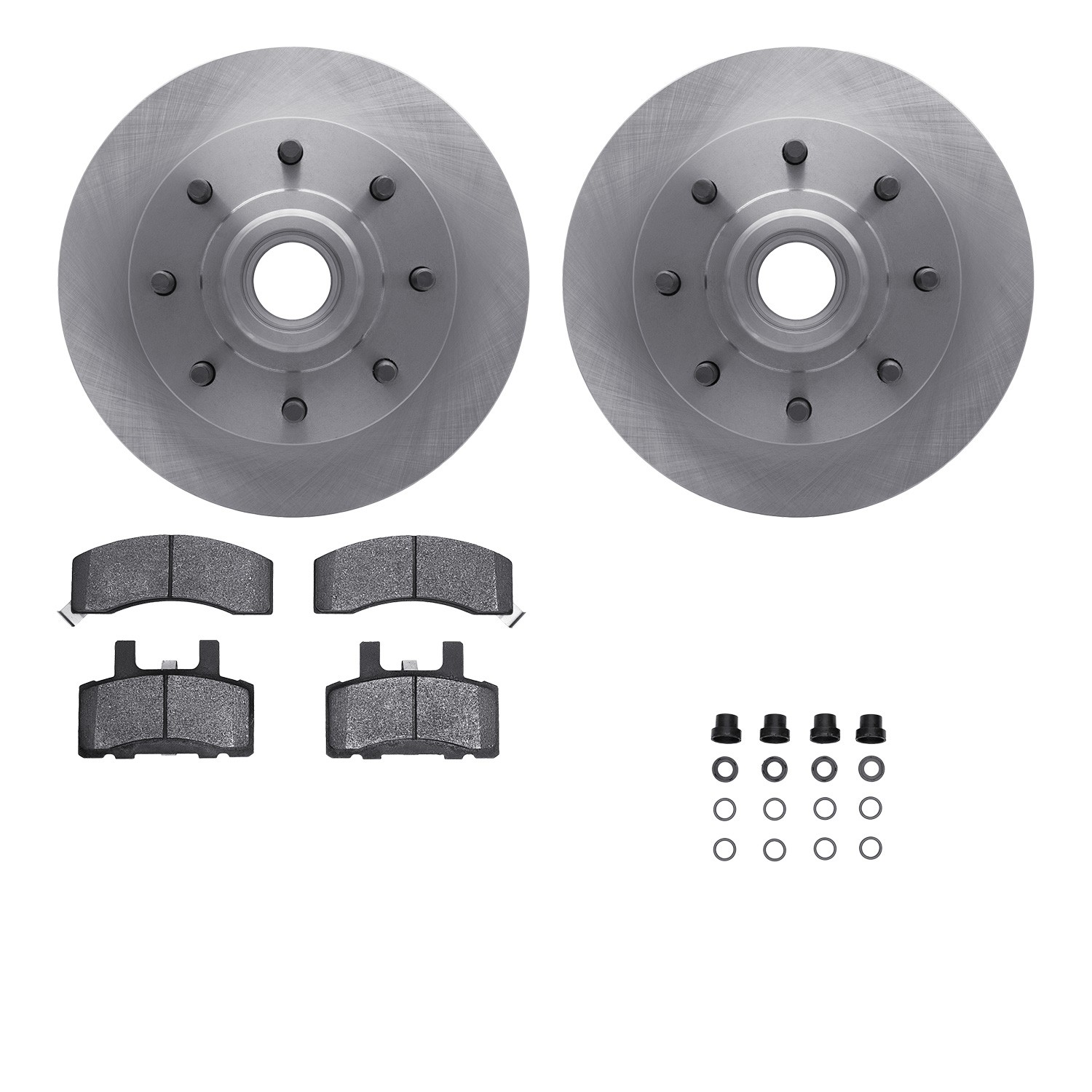 DFC Brake Rotor- HD Brake Pad - Hardware