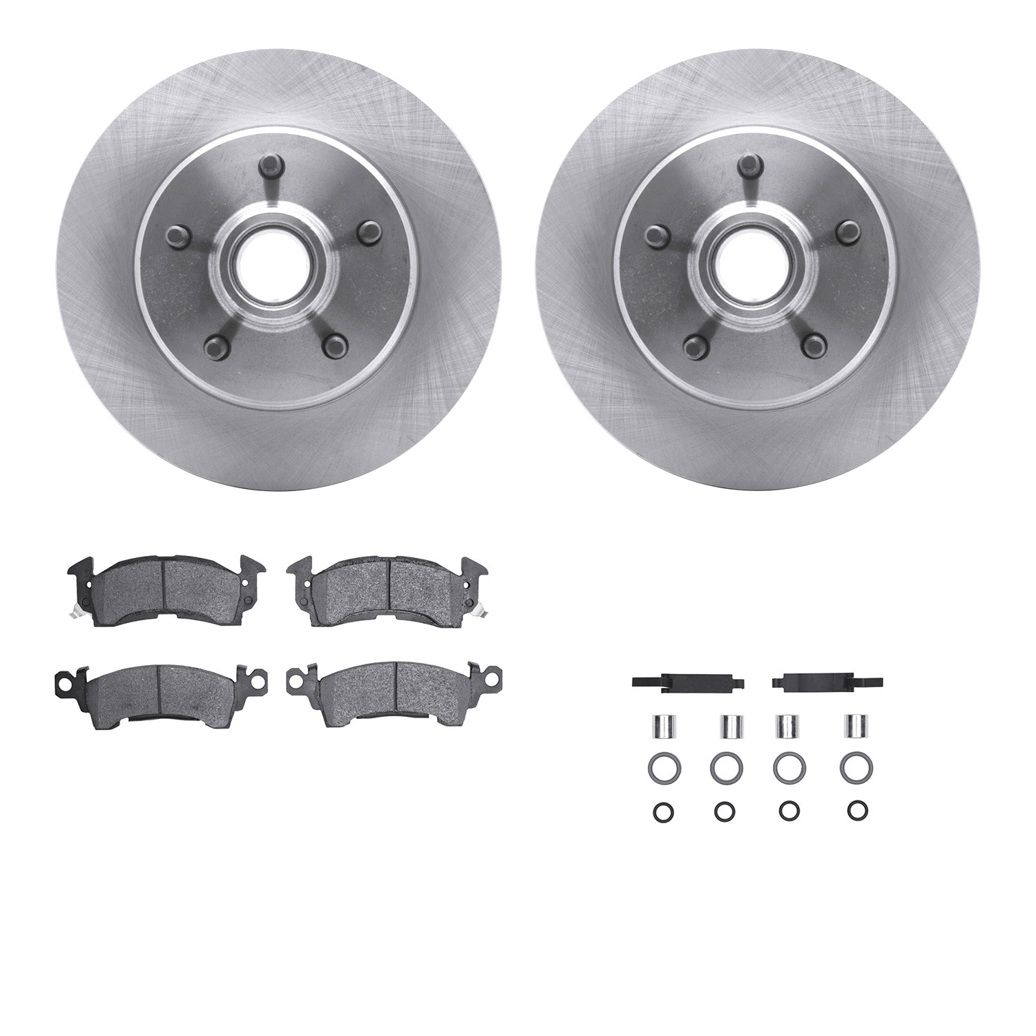 DFC Brake Rotor- HD Brake Pad - Hardware